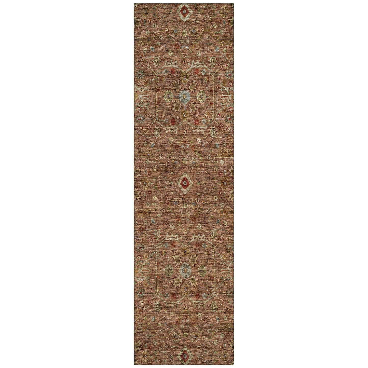 Tapis persan traditionnel Chantille lavable en machine pour intérieur/extérieur