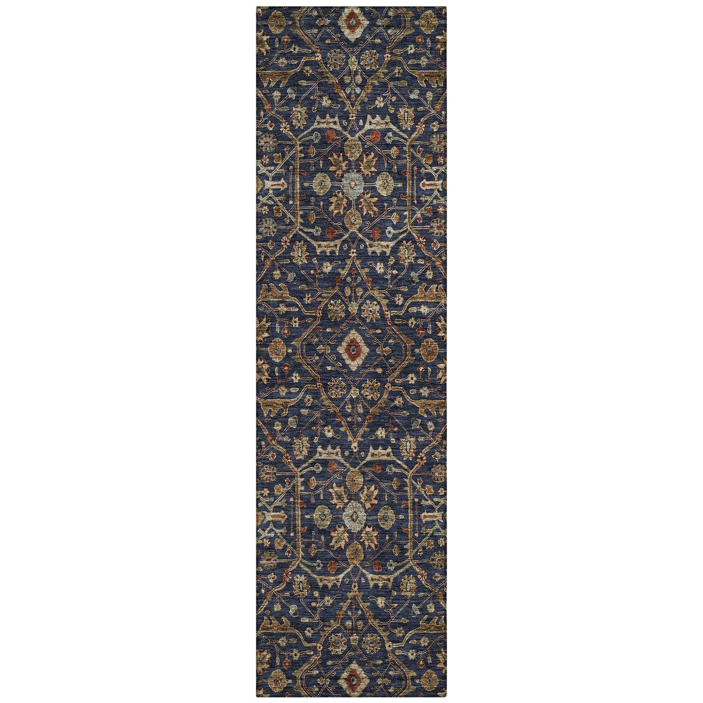Tapis persan traditionnel Chantille lavable en machine pour intérieur/extérieur