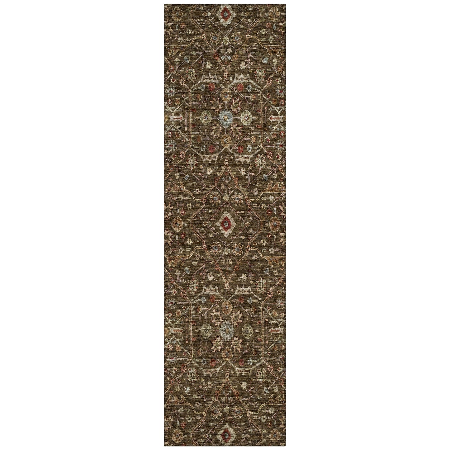 Tapis persan traditionnel Chantille lavable en machine pour intérieur/extérieur