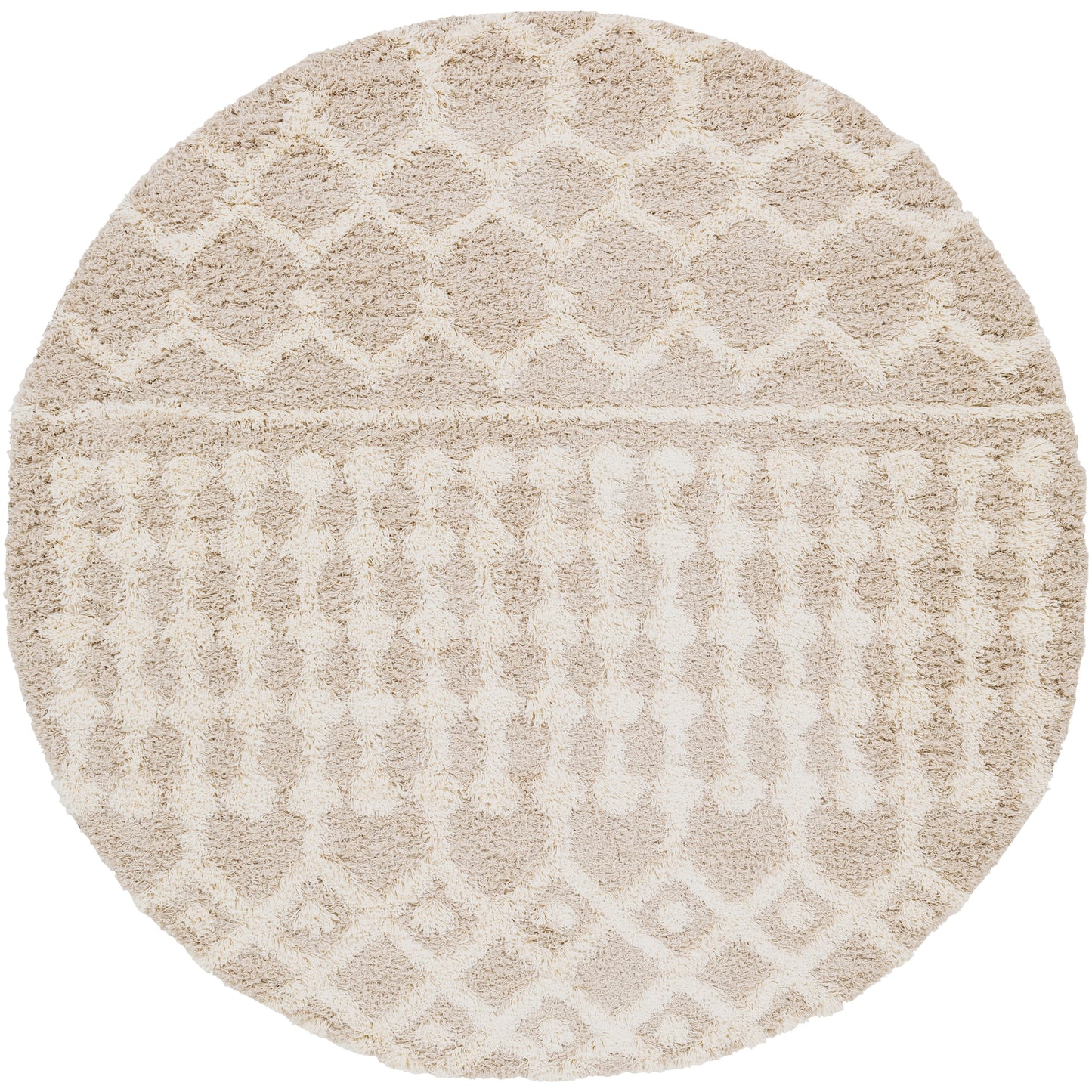 Tapis à poils longs géométrique marocain Newton de Livabliss