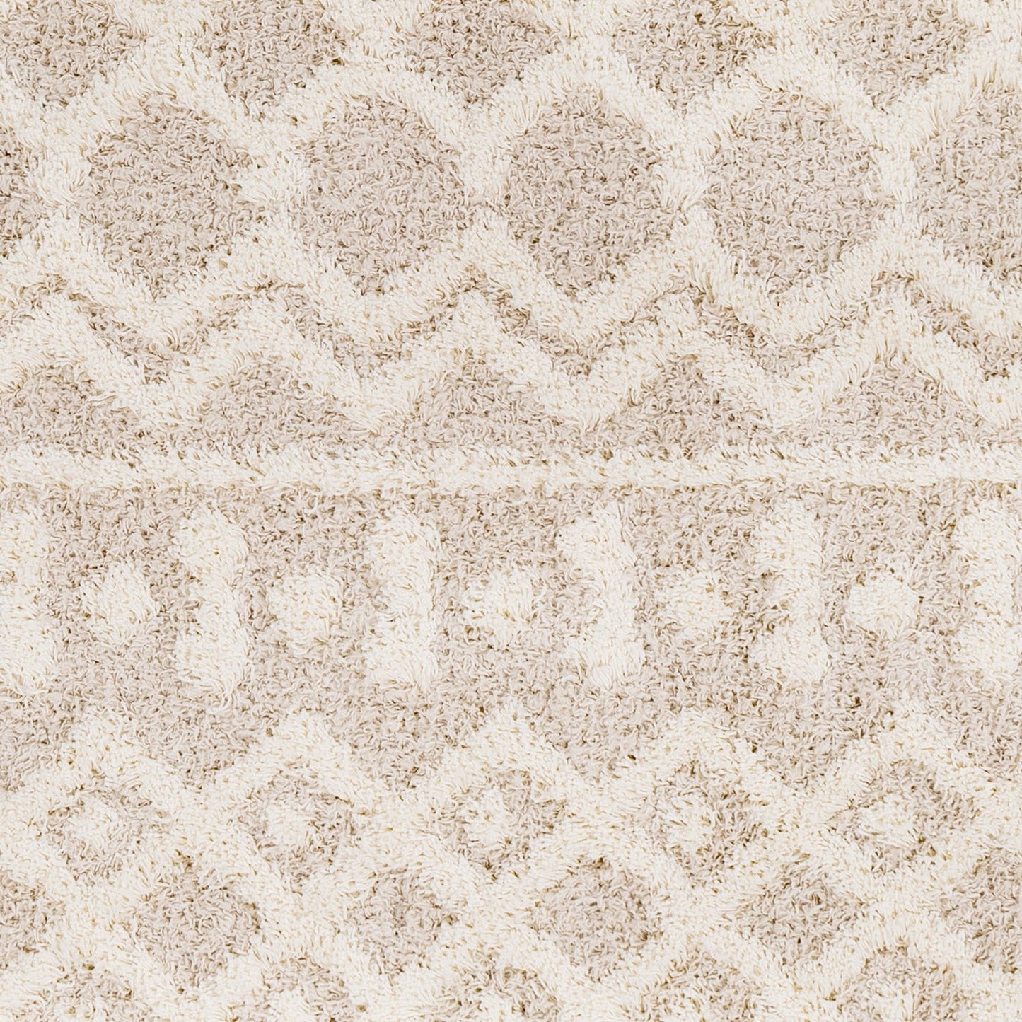 Tapis à poils longs géométrique marocain Newton de Livabliss