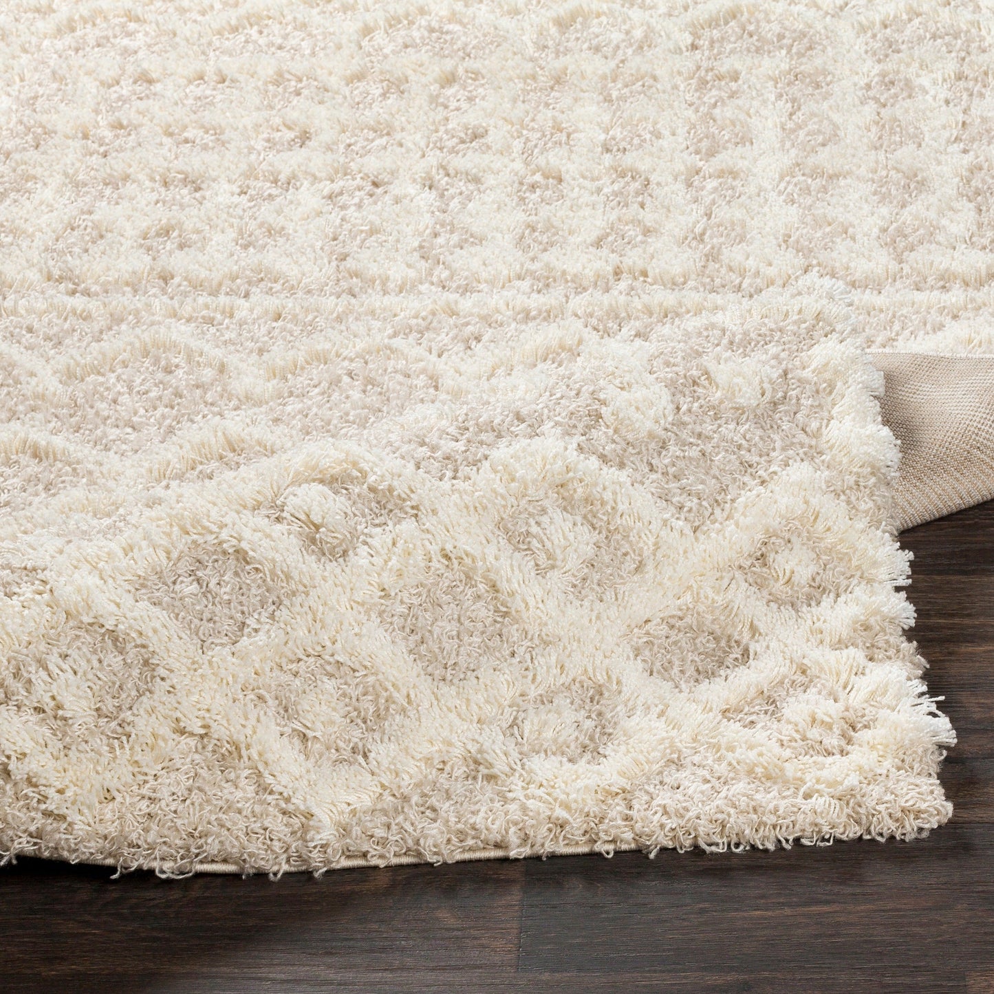 Tapis à poils longs géométrique marocain Newton de Livabliss