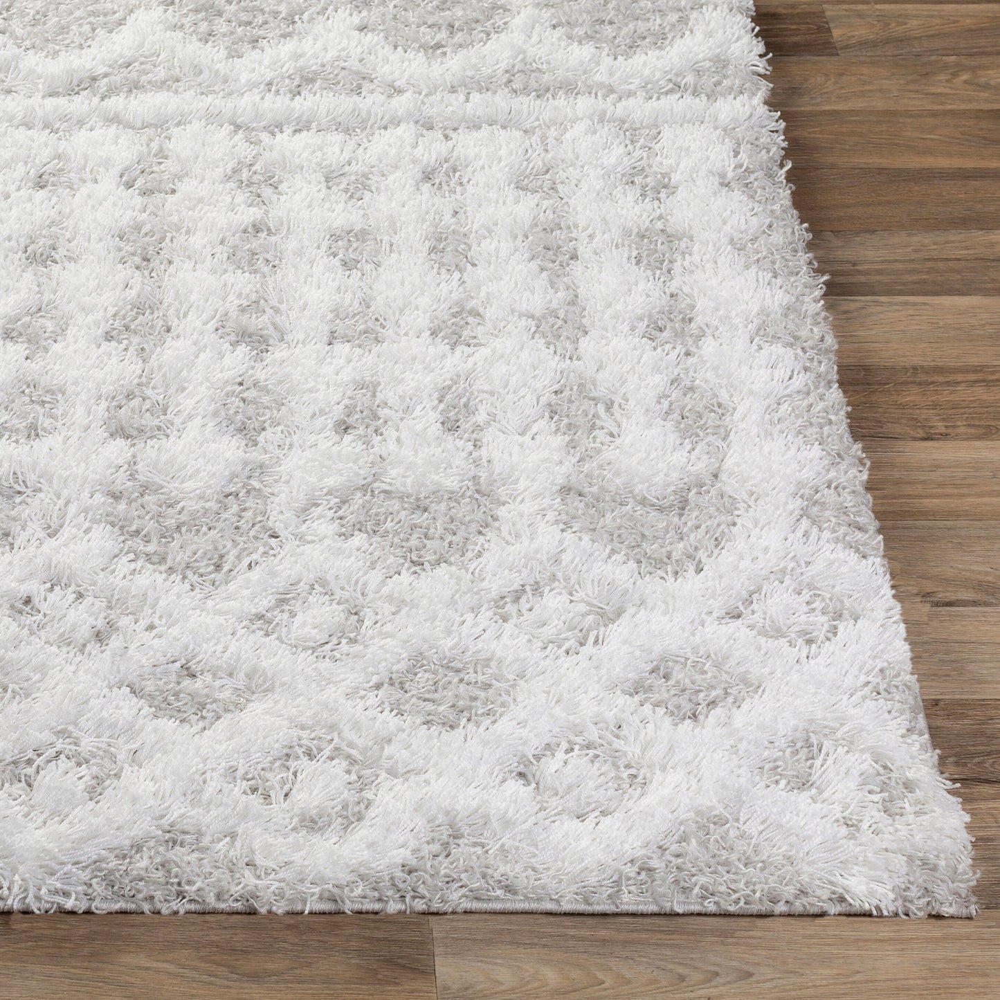 Tapis à poils longs géométrique marocain Newton de Livabliss