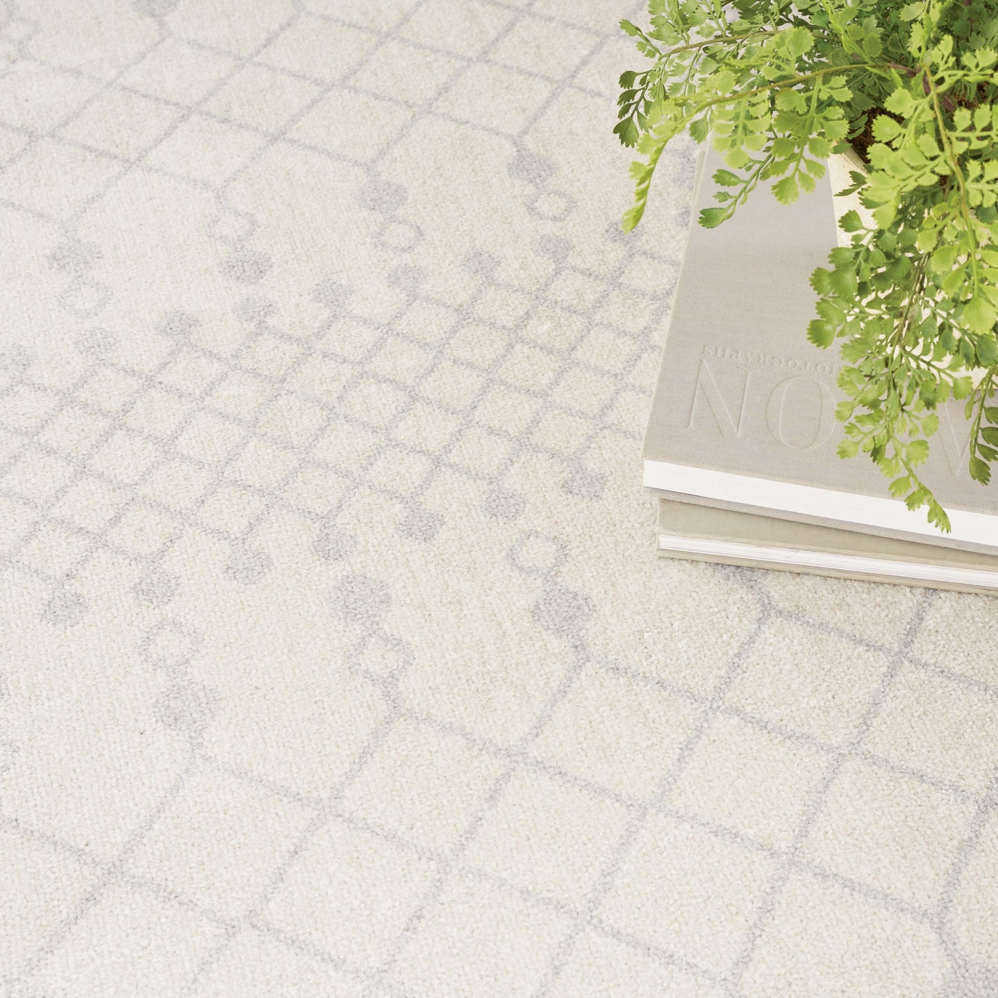 Tapis marocain lavable en machine Nourison Astra