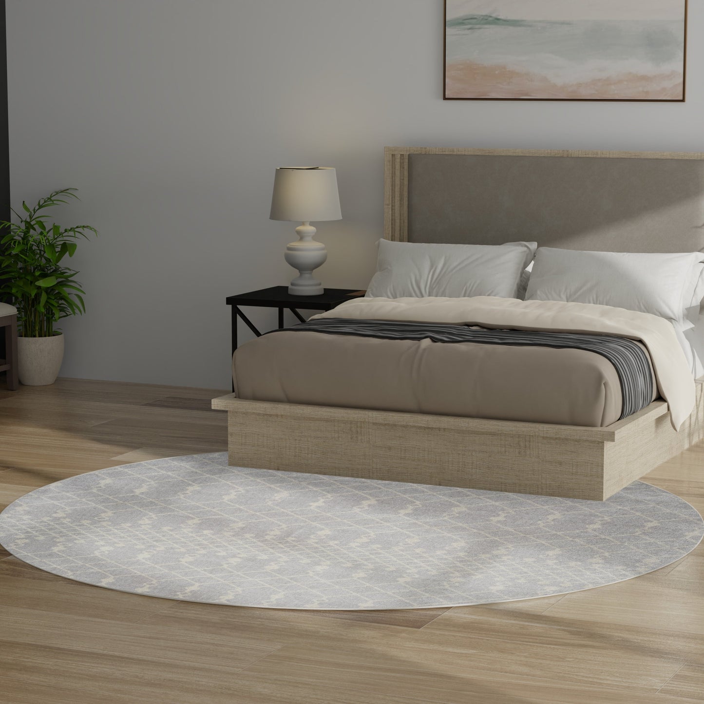 Tapis marocain lavable en machine Nourison Astra