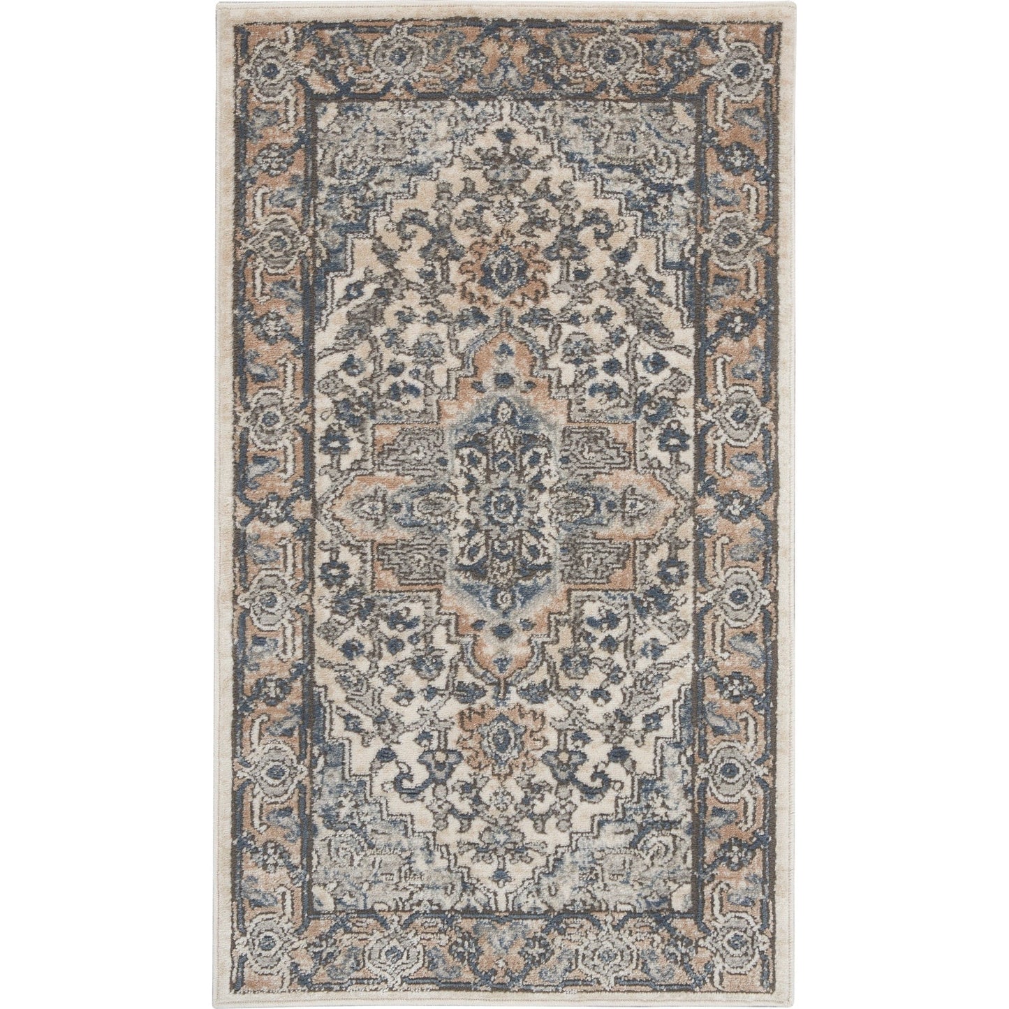 Tapis médaillon persan classique Nourison Concerto.