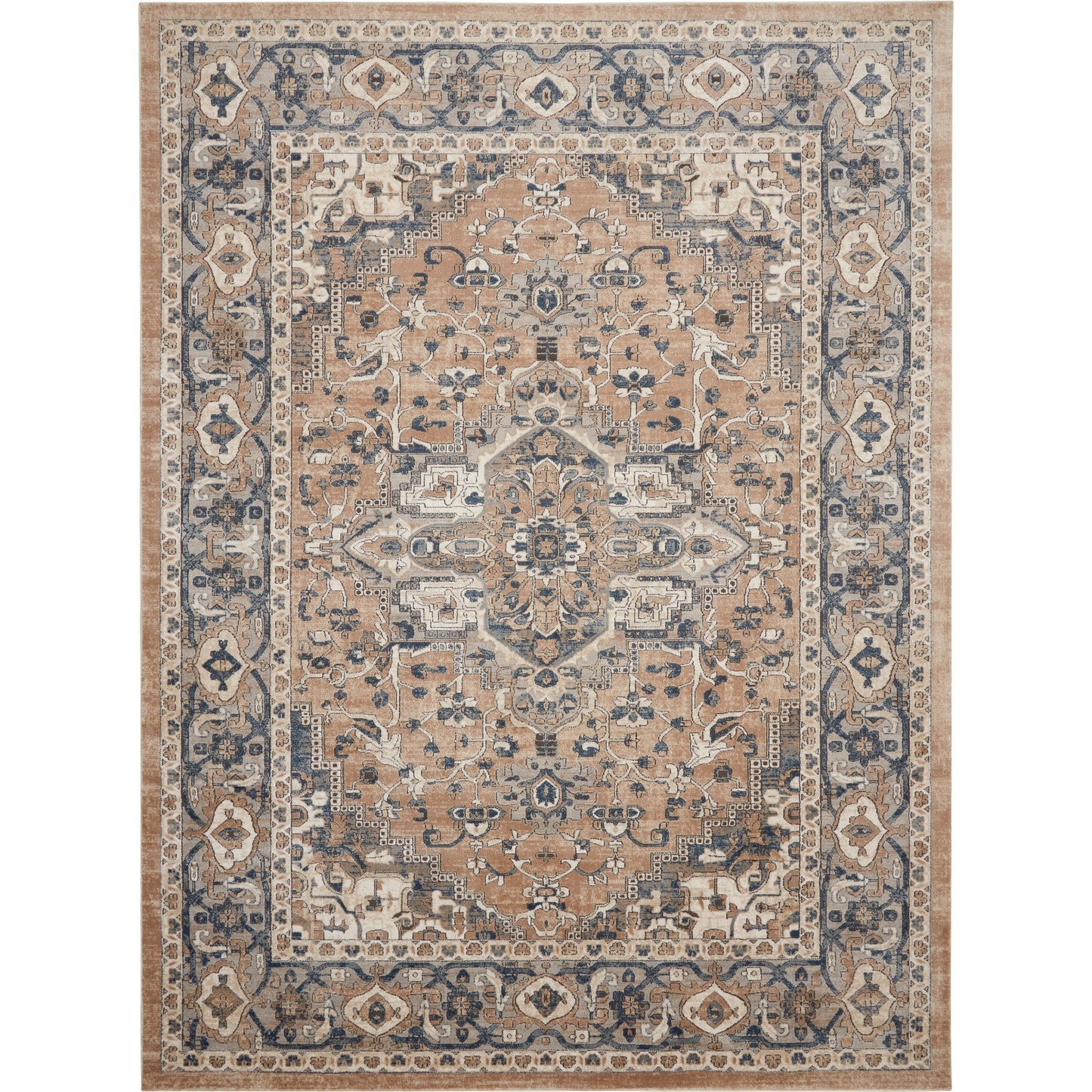 Tapis médaillon persan classique Nourison Concerto.