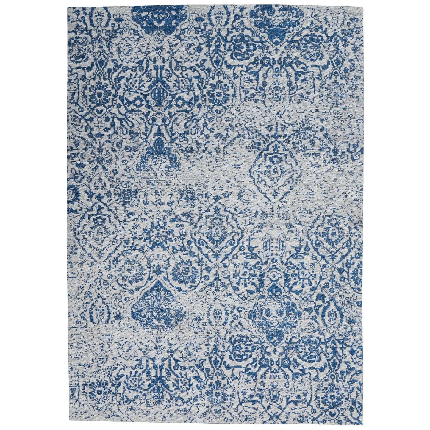 Tapis contemporain Nourison Damask vieilli