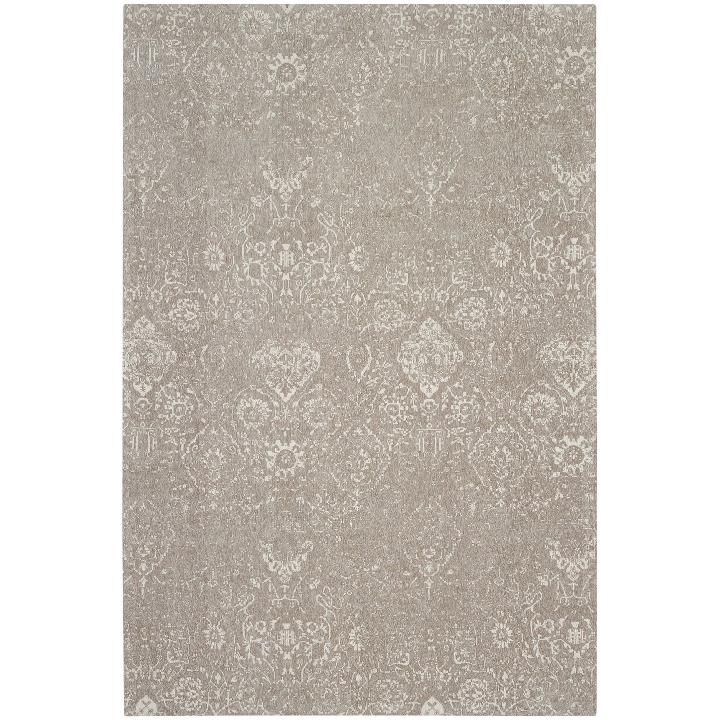 Tapis contemporain Nourison Damask vieilli