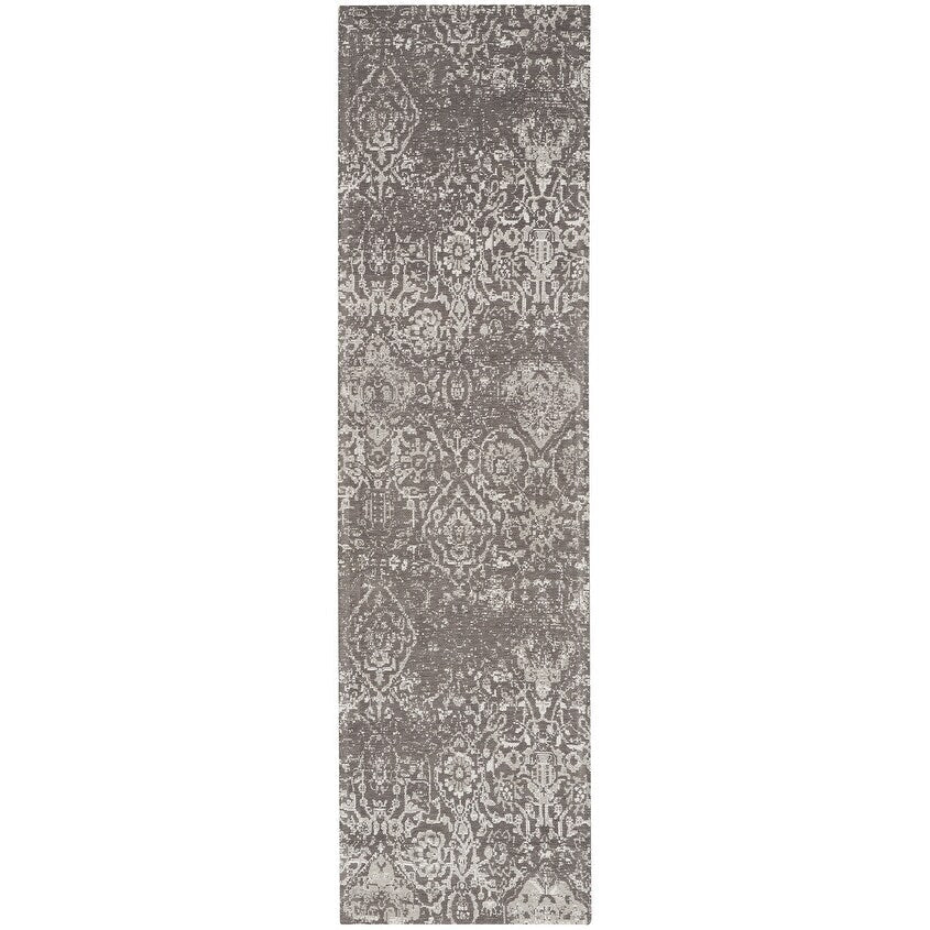 Tapis contemporain Nourison Damask vieilli