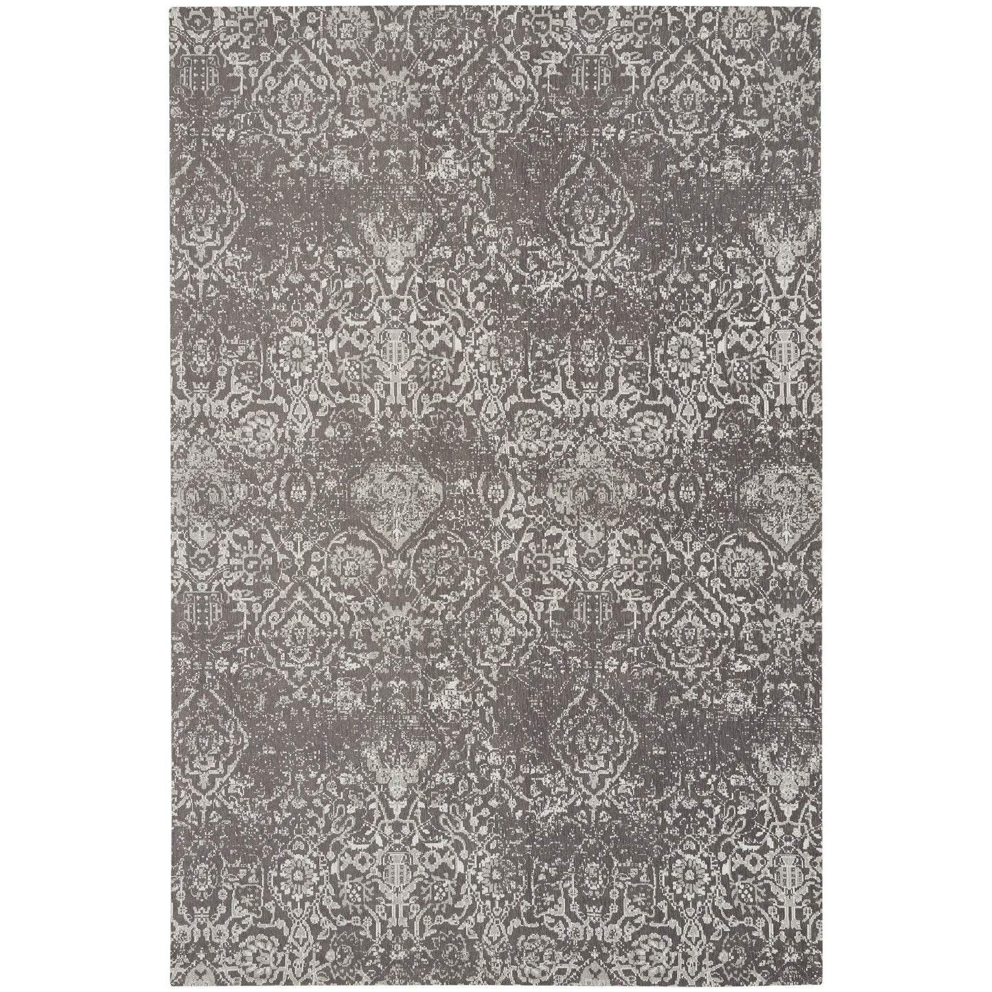 Tapis contemporain Nourison Damask vieilli