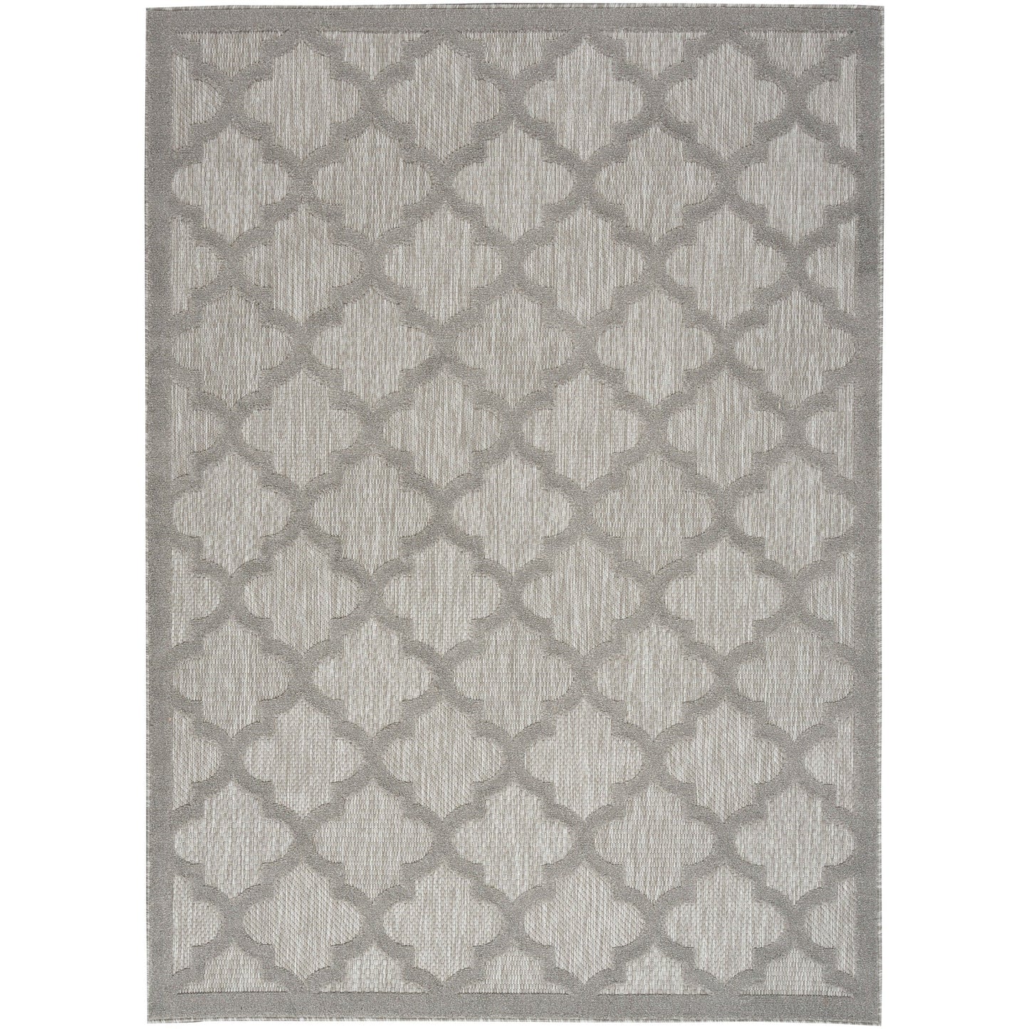 Tapis marocain en treillis Nourison, facile d'entretien, pour intérieur et extérieur