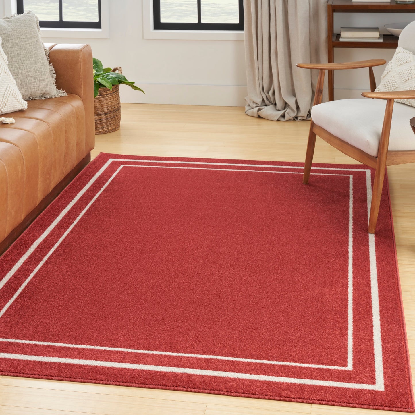 Tapis uni d'intérieur/extérieur Nourison Essentials