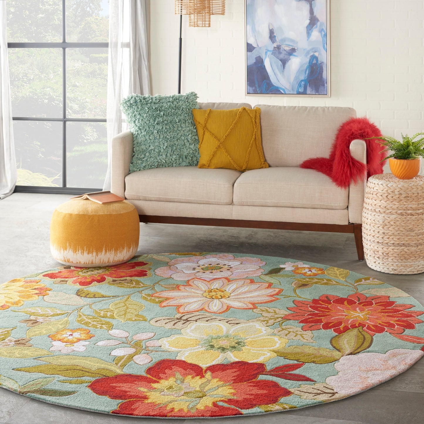 Tapis Nourison Fantasy Floral Wildflowers