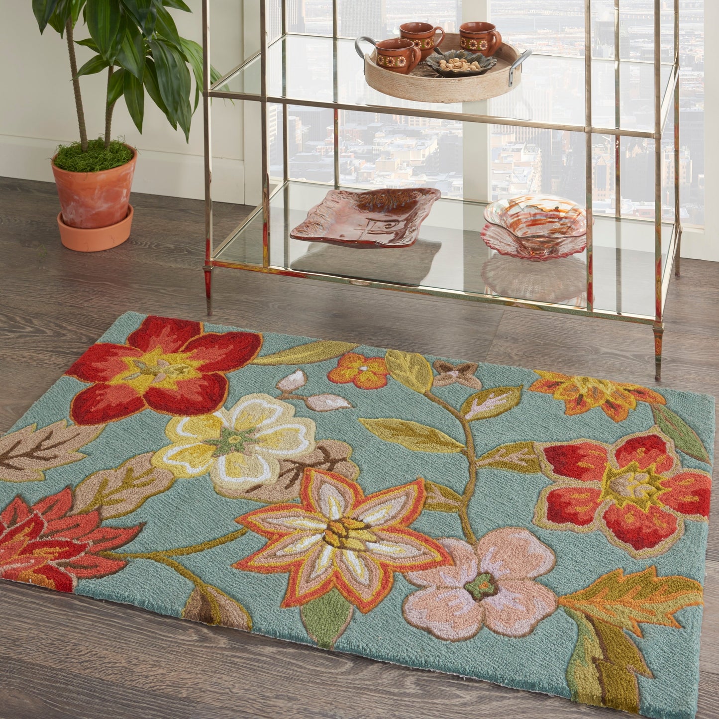 Tapis Nourison Fantasy Floral Wildflowers