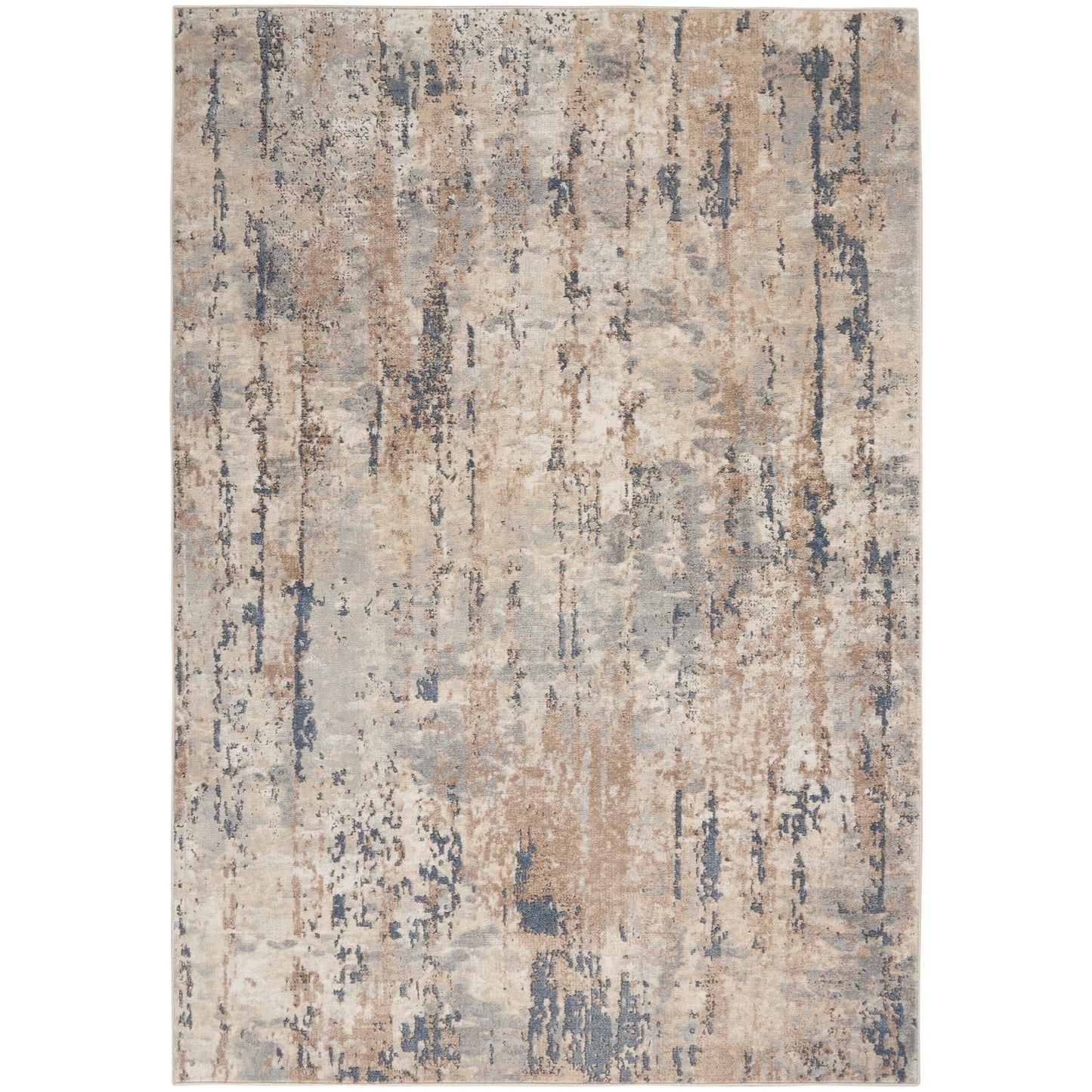 Tapis abstrait d'intérieur Nourison Quarry