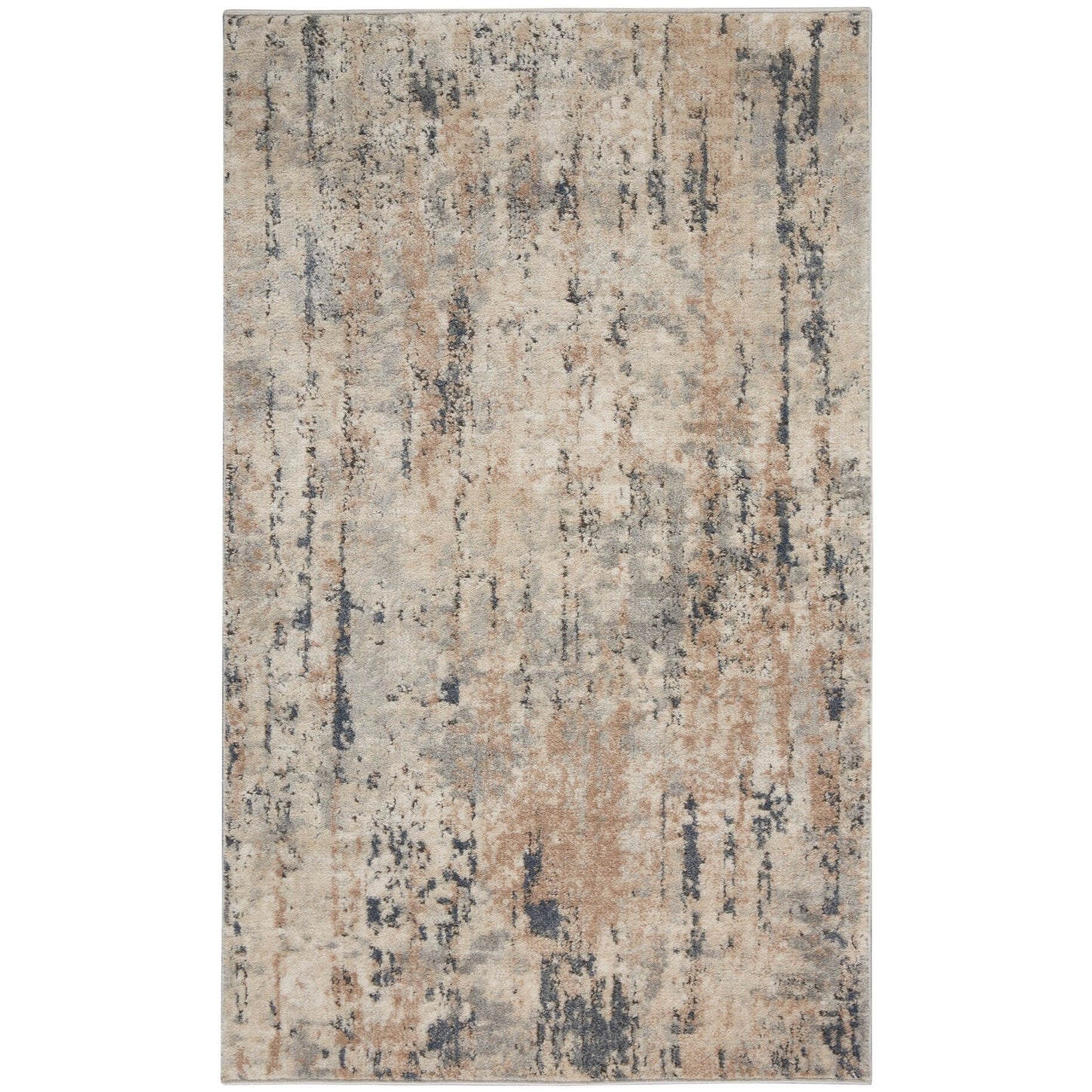 Tapis abstrait d'intérieur Nourison Quarry