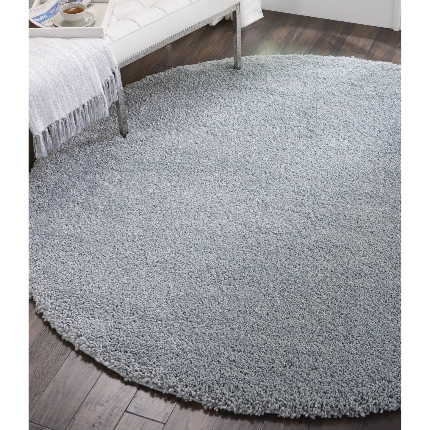 Tapis moderne en peluche solide Nourison Malibu Shag