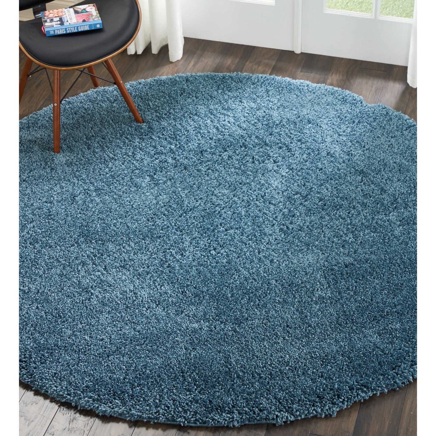 Tapis moderne en peluche solide Nourison Malibu Shag