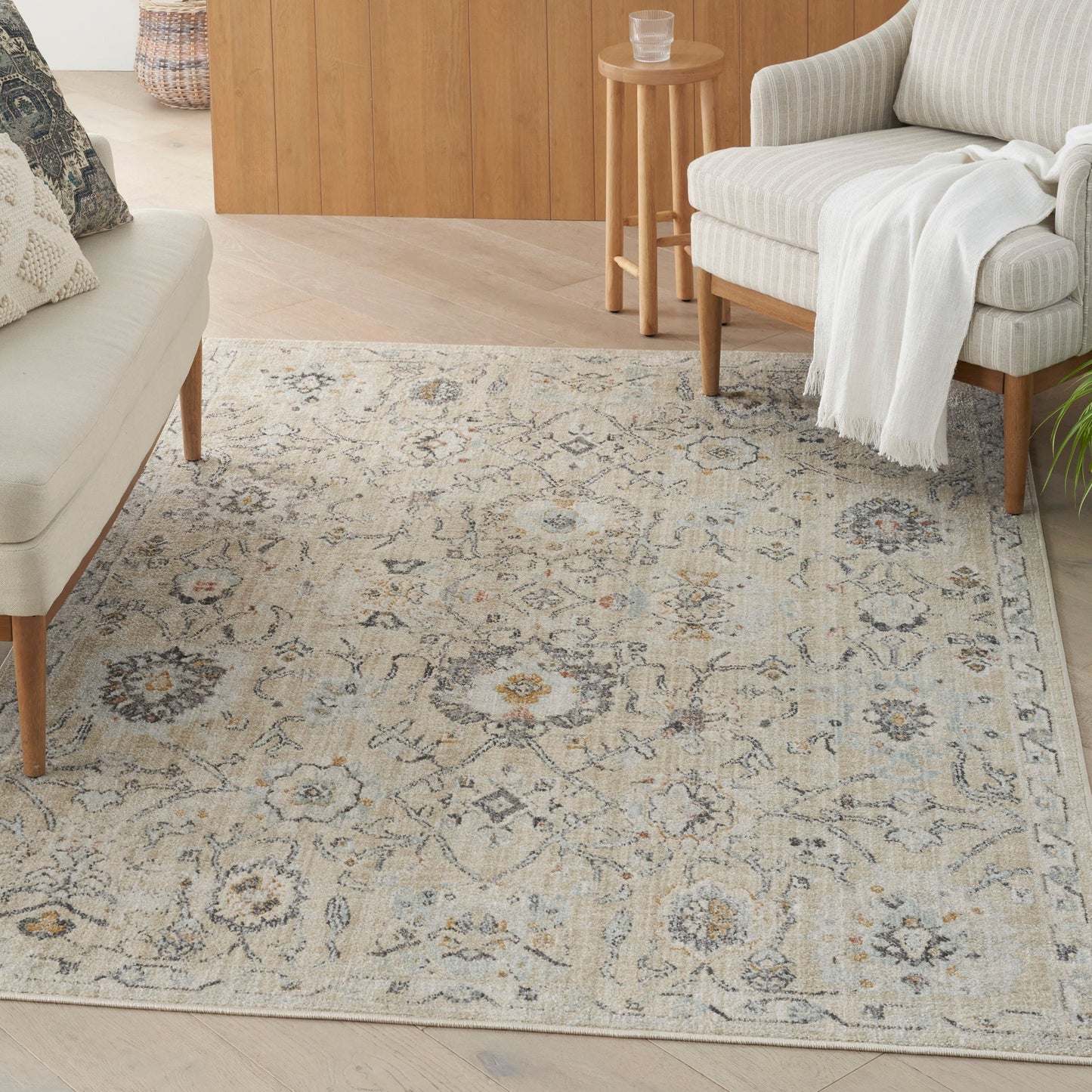 Tapis d'intérieur persan Nourison Oushak Home
