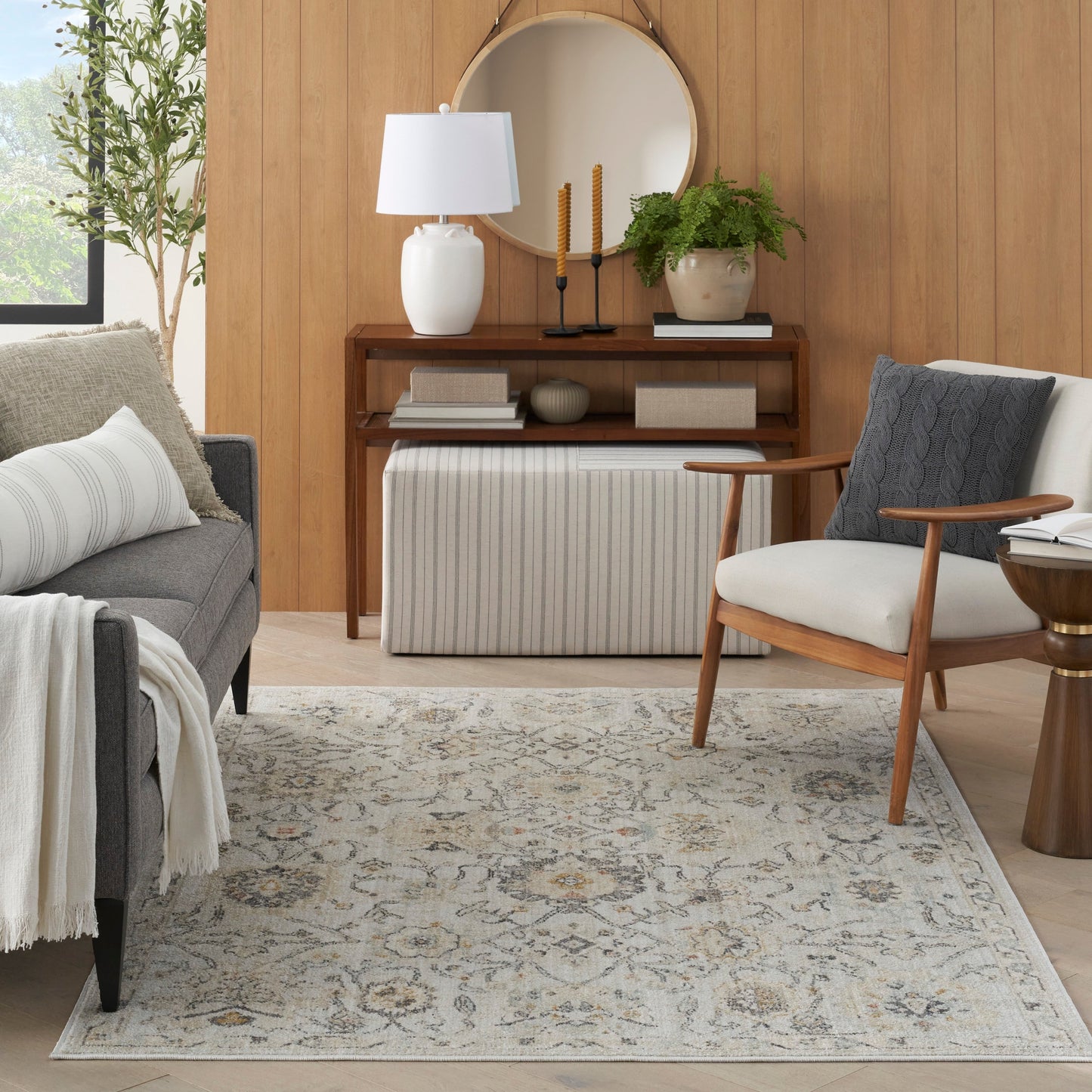 Tapis d'intérieur persan Nourison Oushak Home