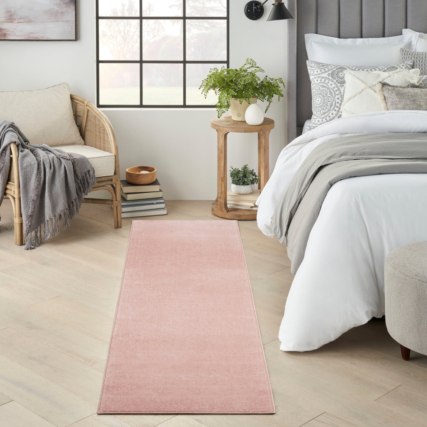 Nourison Modern Solid Indoor/Outdoor Area Rug