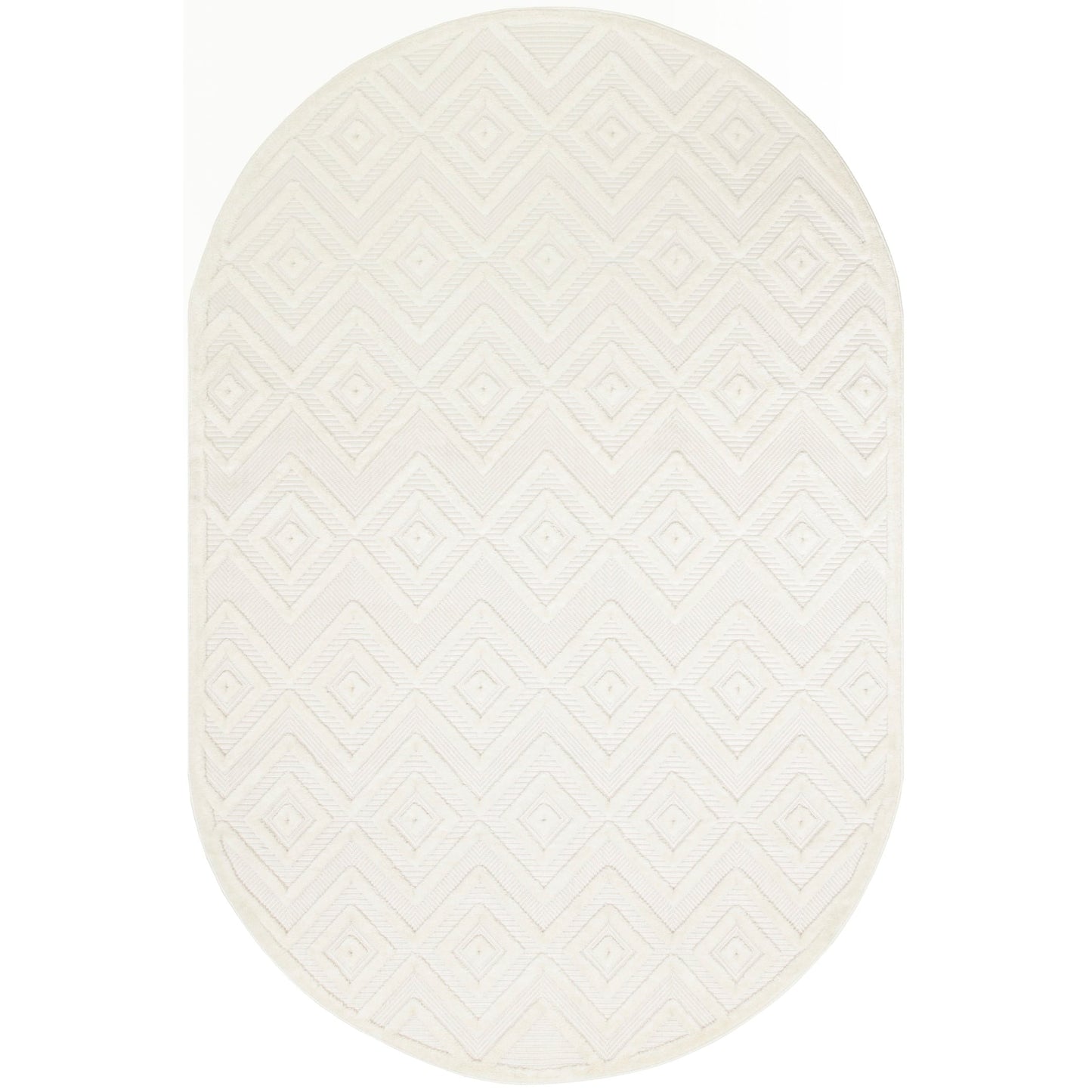 Nourison Versatile Indoor/Outdoor Geometric Flatweave Area Rug