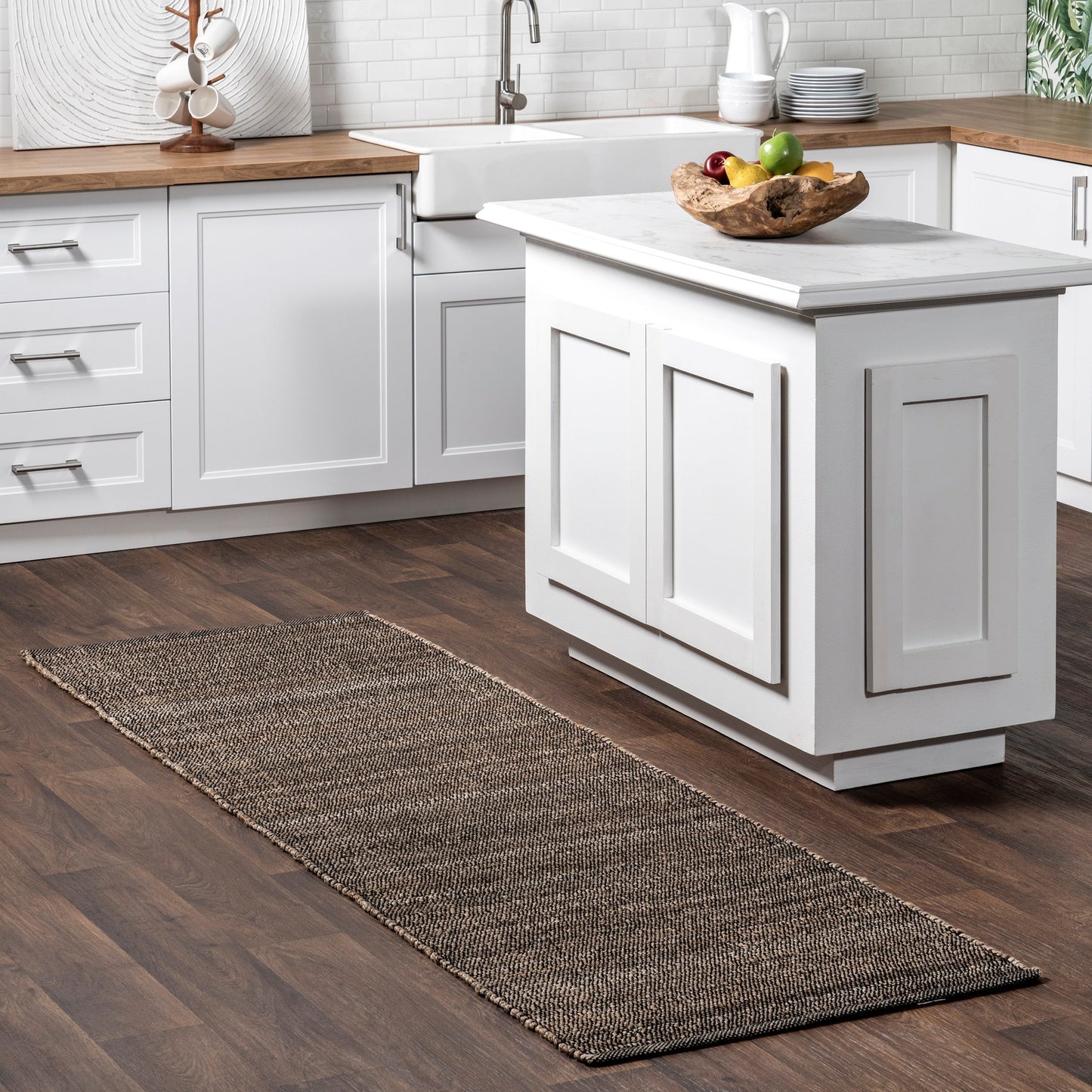 Tapis Nuloom Jacky Classic en mélange de jute