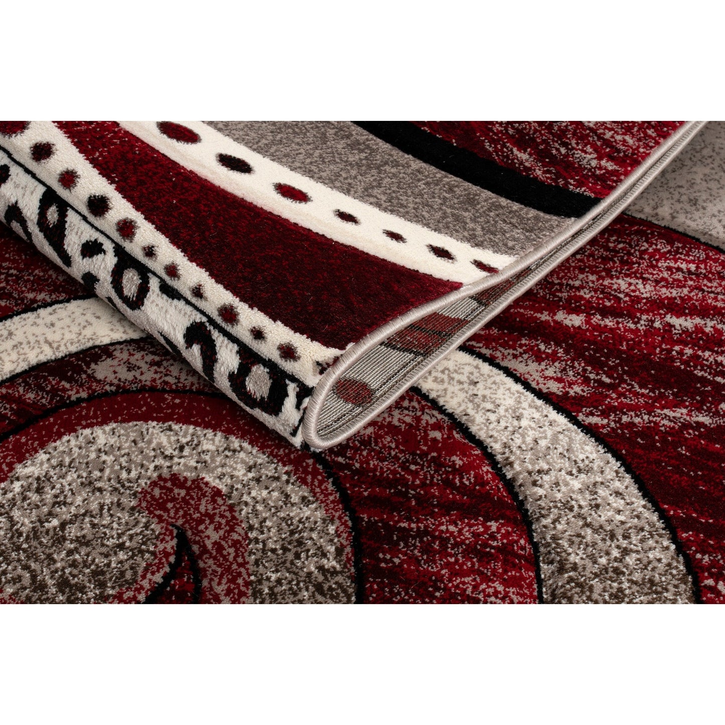 Tapis à tourbillons abstraits de la collection Rhodes