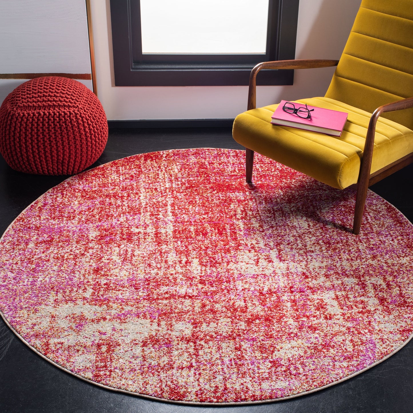 Tapis SAFAVIEH Adirondack Guillerma moderne abstrait vieilli