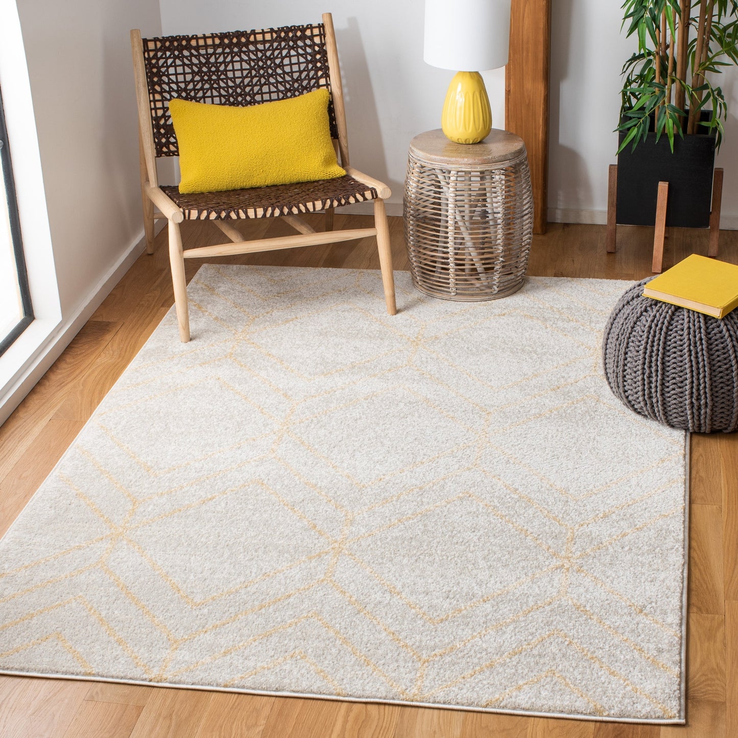 Tapis géométrique moderne SAFAVIEH Adirondack Juvelina