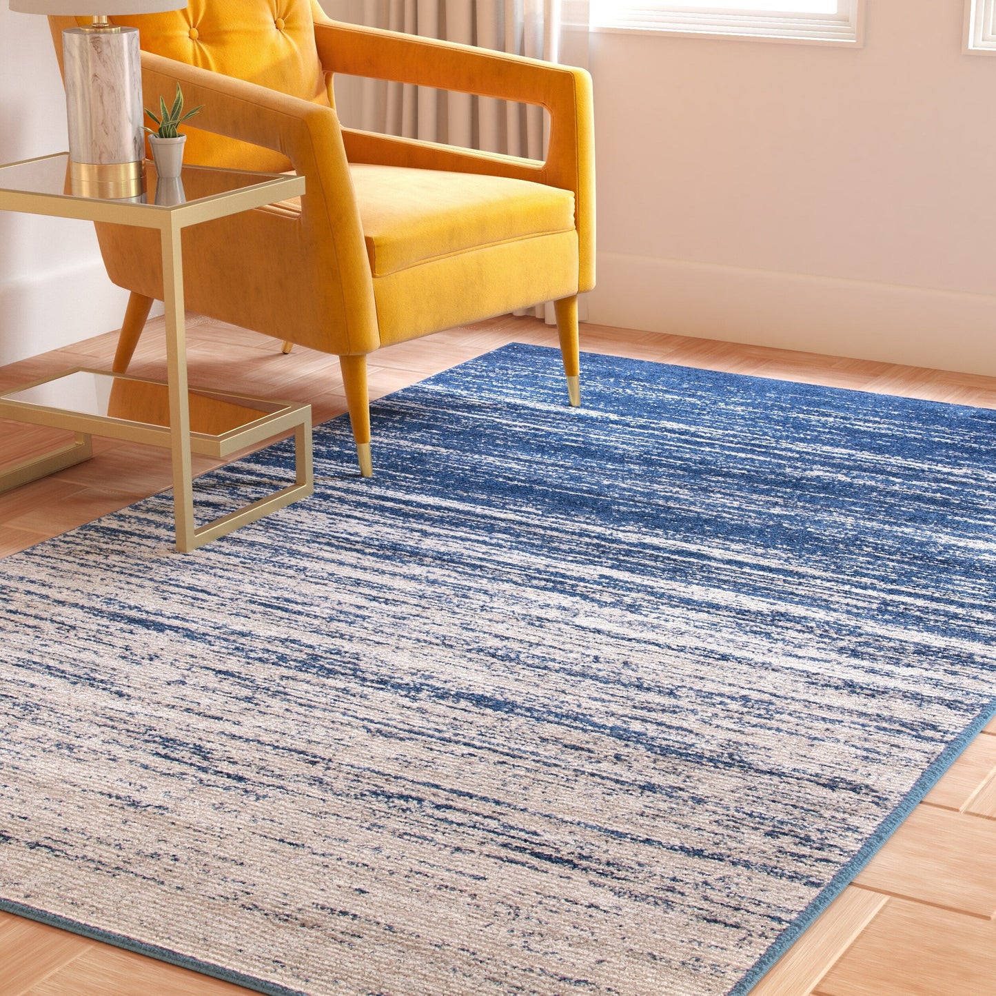 Tapis Adirondack Mieko moderne ombré vieilli SAFAVIEH