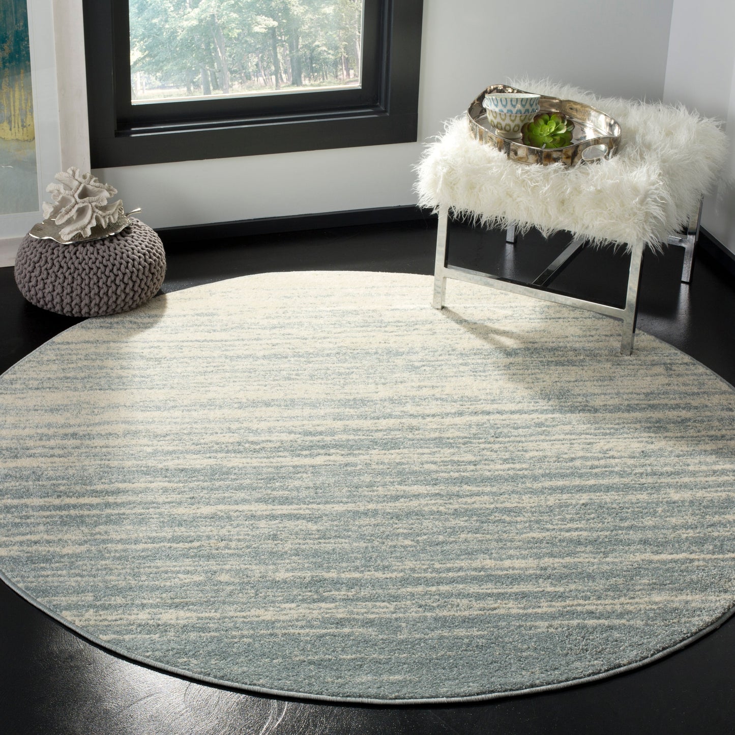 Tapis Adirondack Mieko moderne ombré vieilli SAFAVIEH