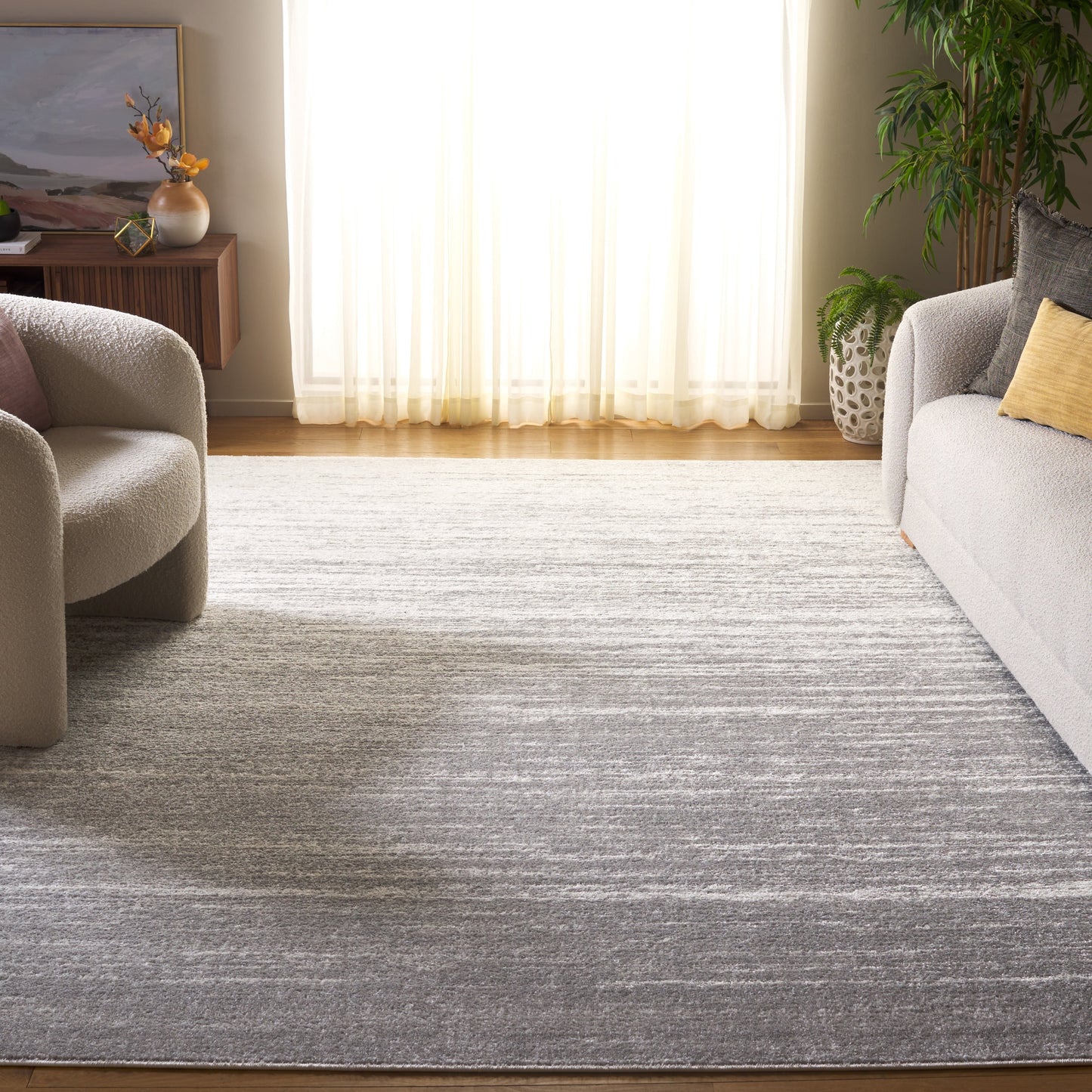 Tapis Adirondack Mieko moderne ombré vieilli SAFAVIEH