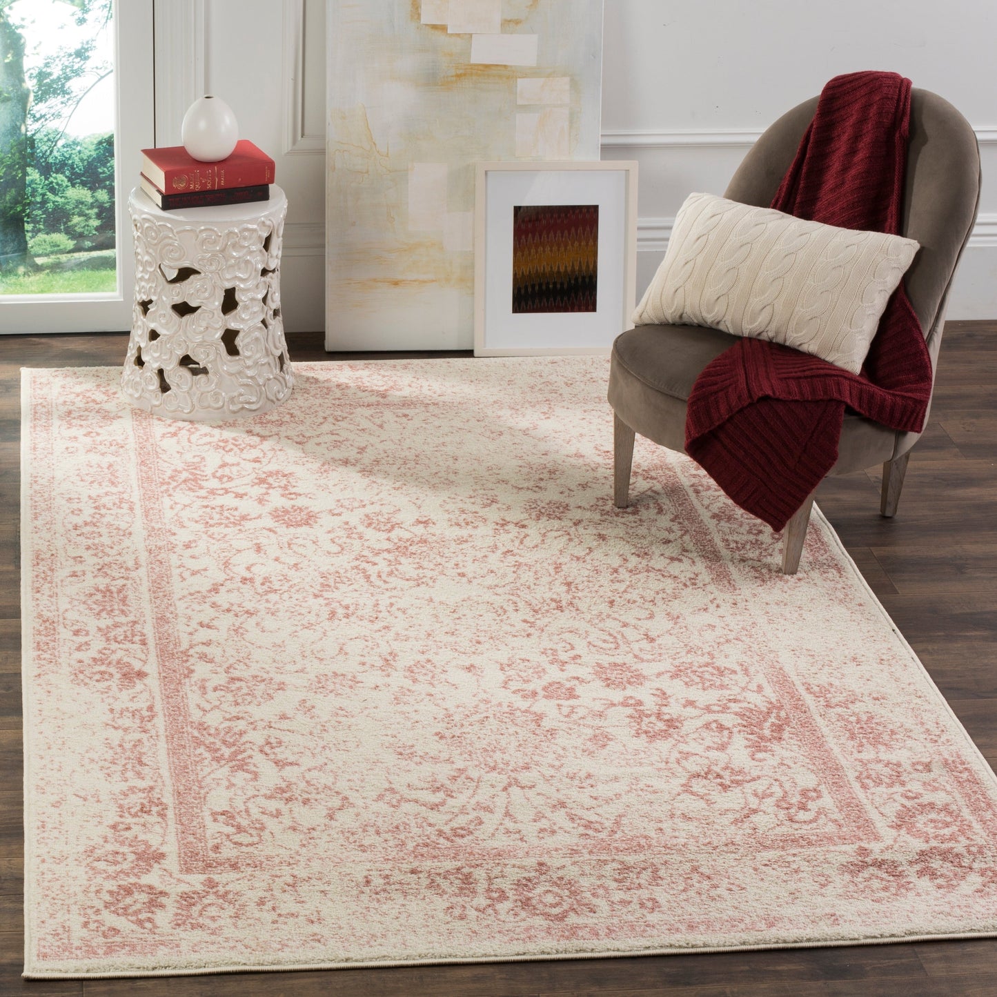 Tapis SAFAVIEH Adirondack Riin rustique shabby chic vieilli.