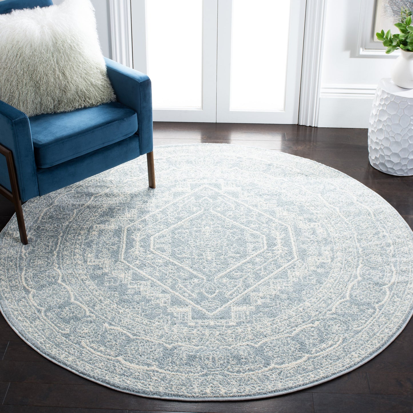 Tapis médaillon oriental rustique Adirondack Sian de SAFAVIEH