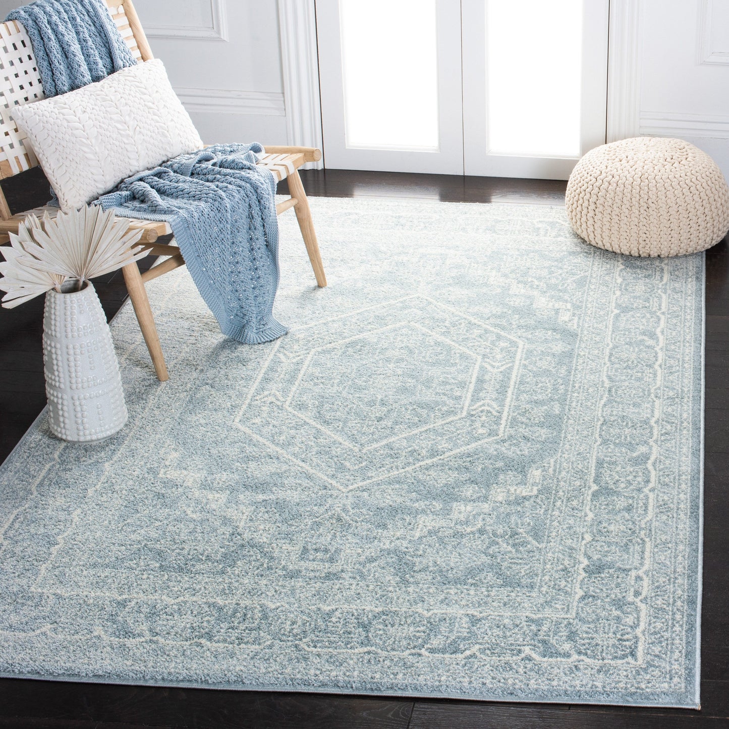 Tapis médaillon oriental rustique Adirondack Sian de SAFAVIEH