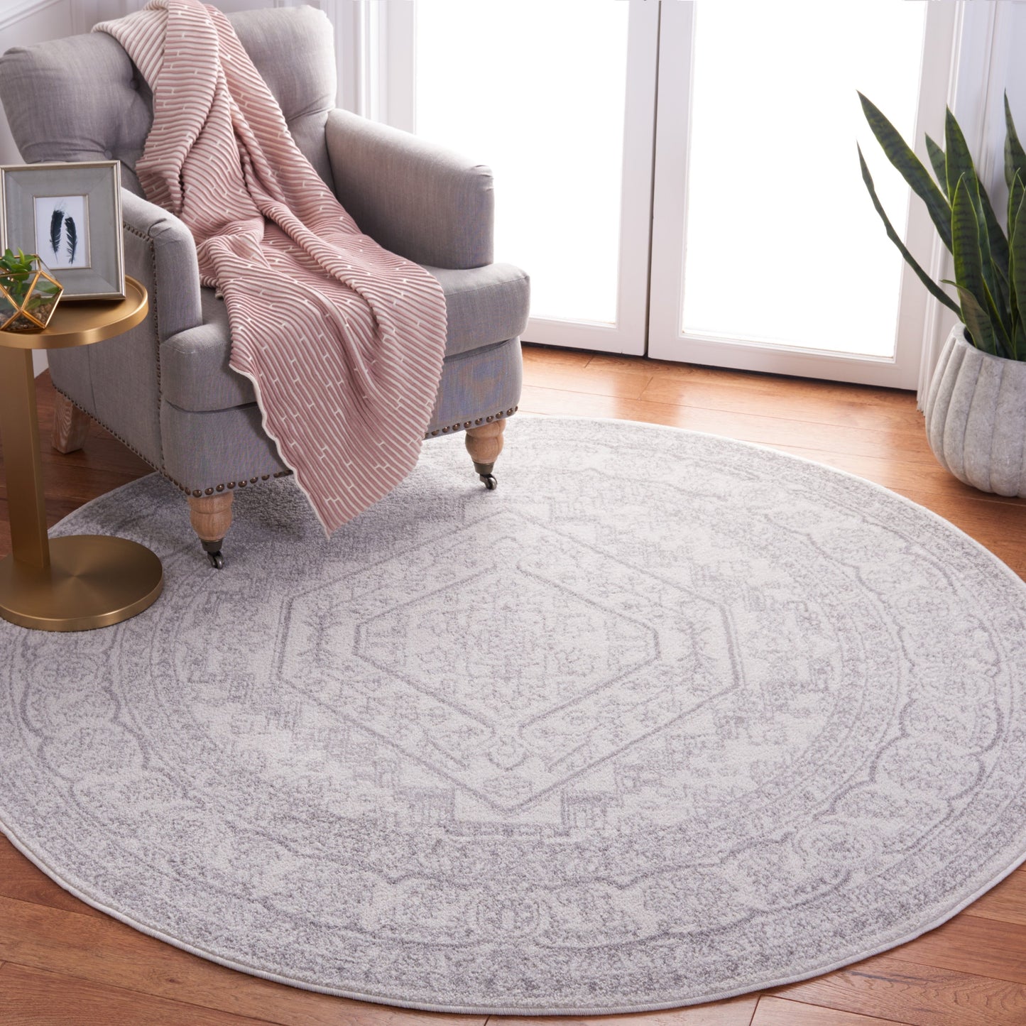 Tapis médaillon oriental rustique Adirondack Sian de SAFAVIEH