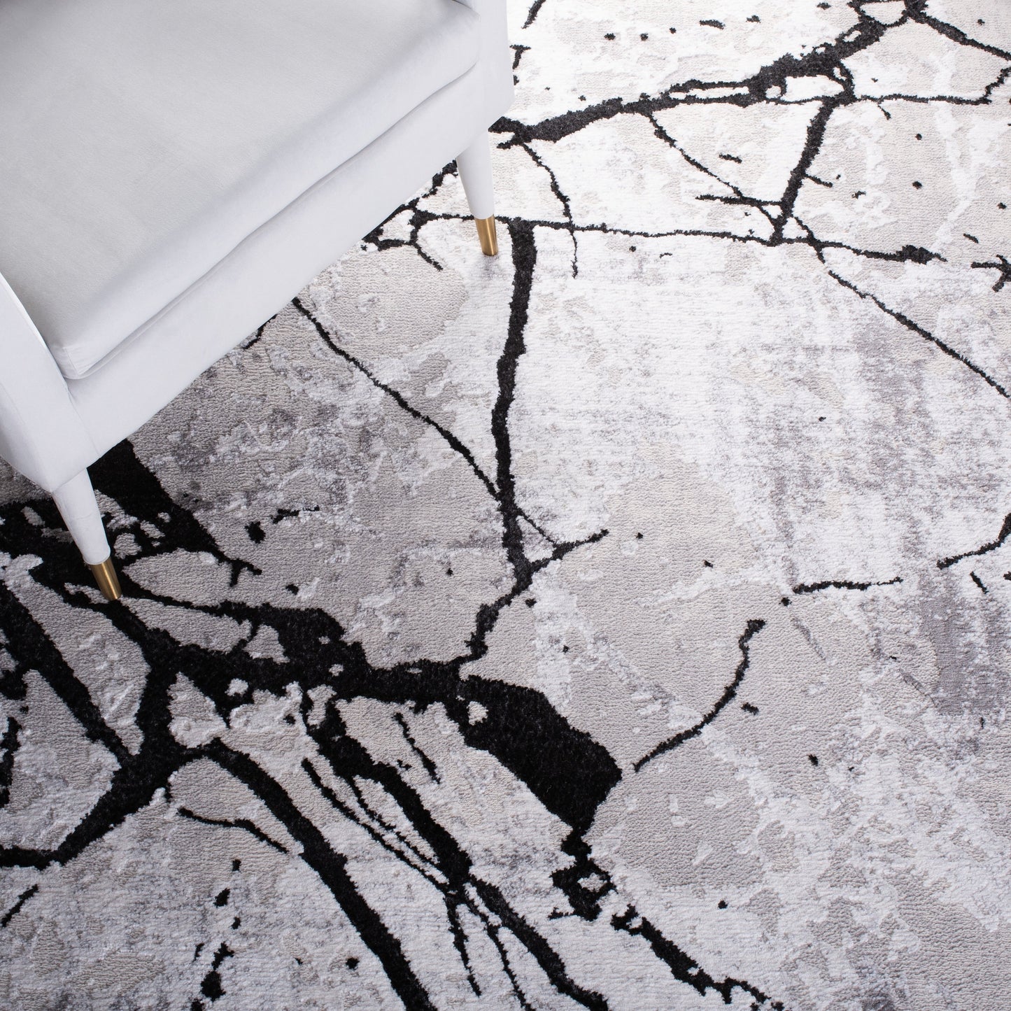 Tapis abstrait moderne vieilli SAFAVIEH Amelia Alli