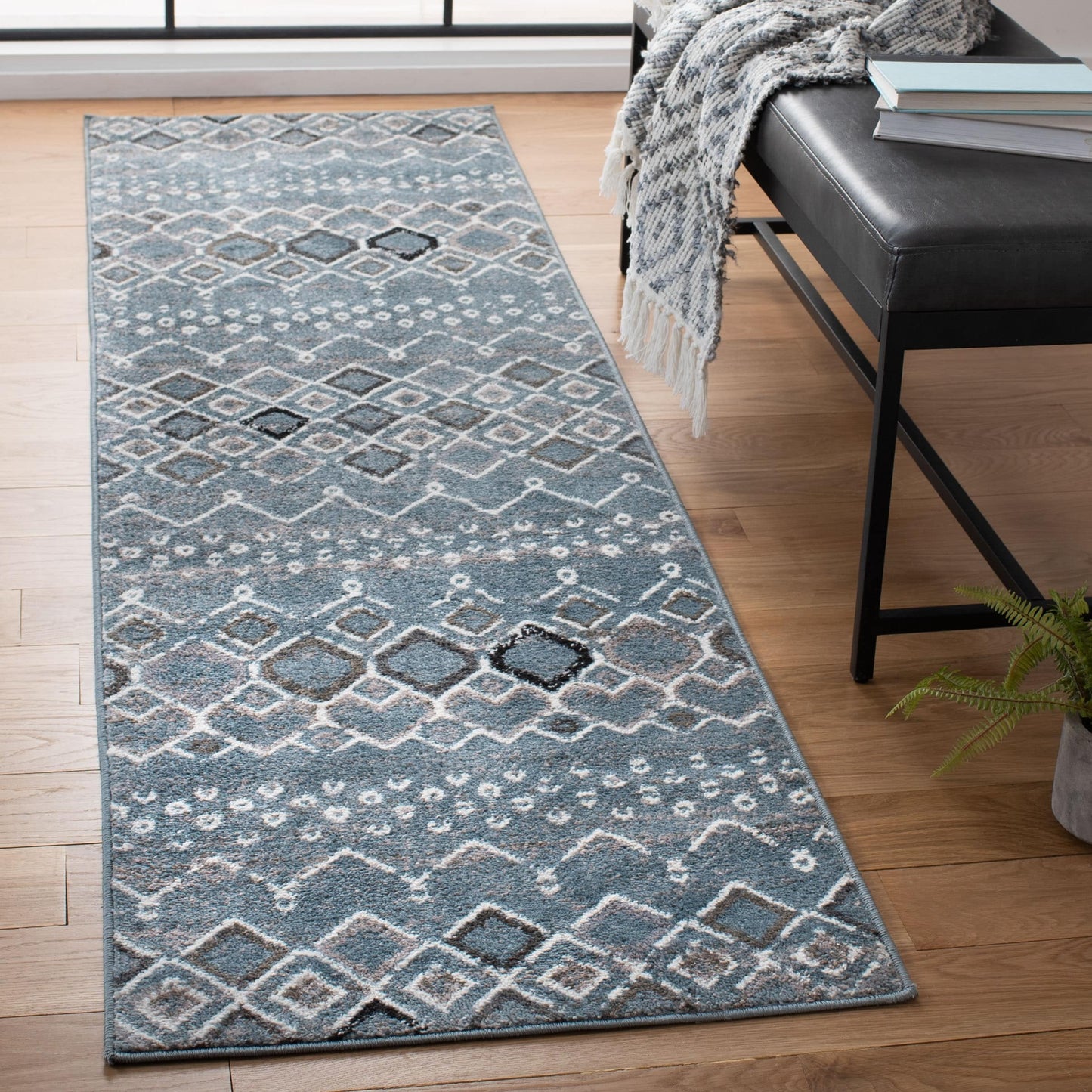 SAFAVIEH Tapis Boho Marocain Amsterdam Iskra