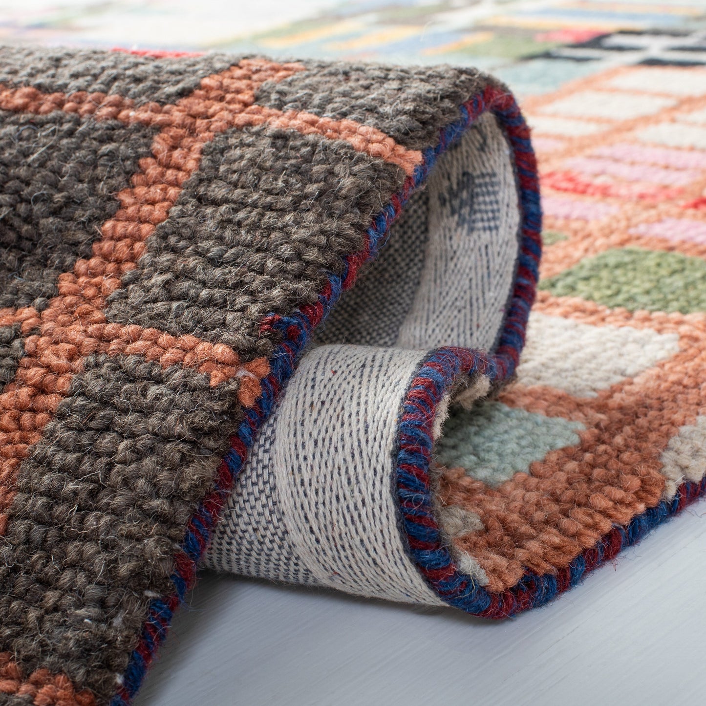 Tapis en laine abstrait bohème SAFAVIEH Aspen Anemone