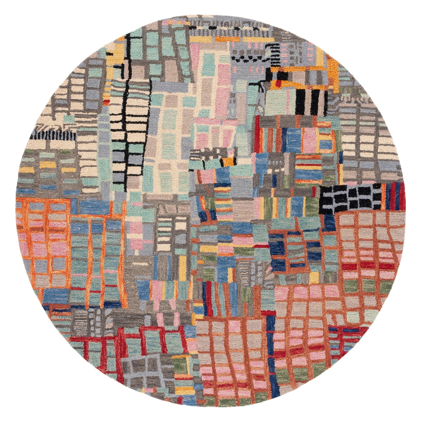 Tapis en laine abstrait bohème SAFAVIEH Aspen Anemone