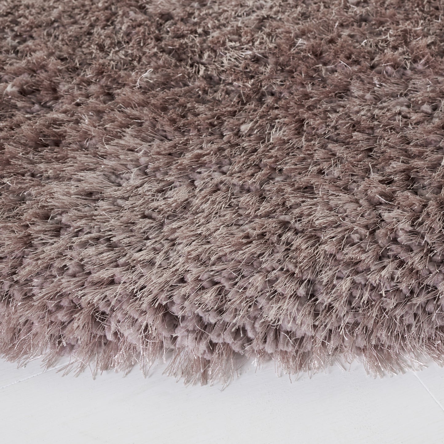 Tapis Shaggy de luxe SAFAVIEH Bahija Rudina de 7,6 cm d'épaisseur