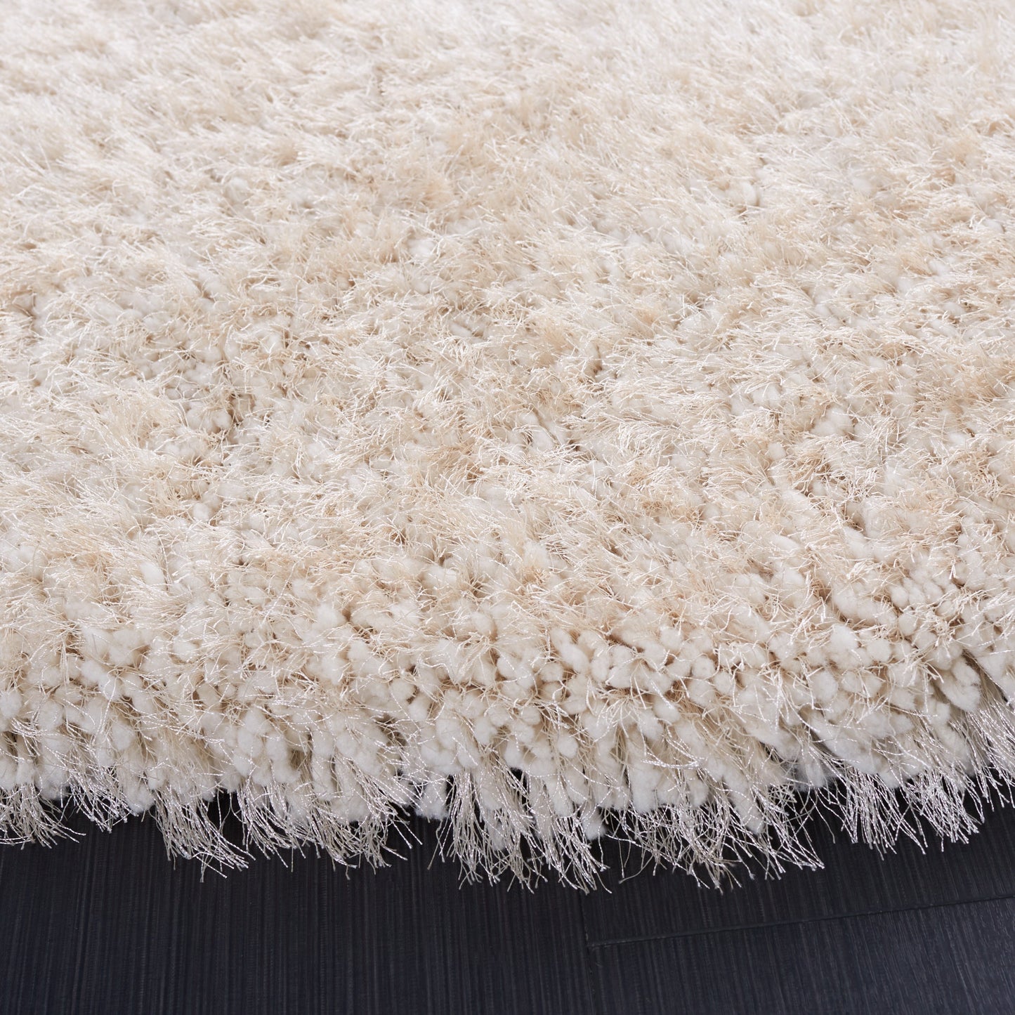 Tapis Shaggy de luxe SAFAVIEH Bahija Rudina de 7,6 cm d'épaisseur