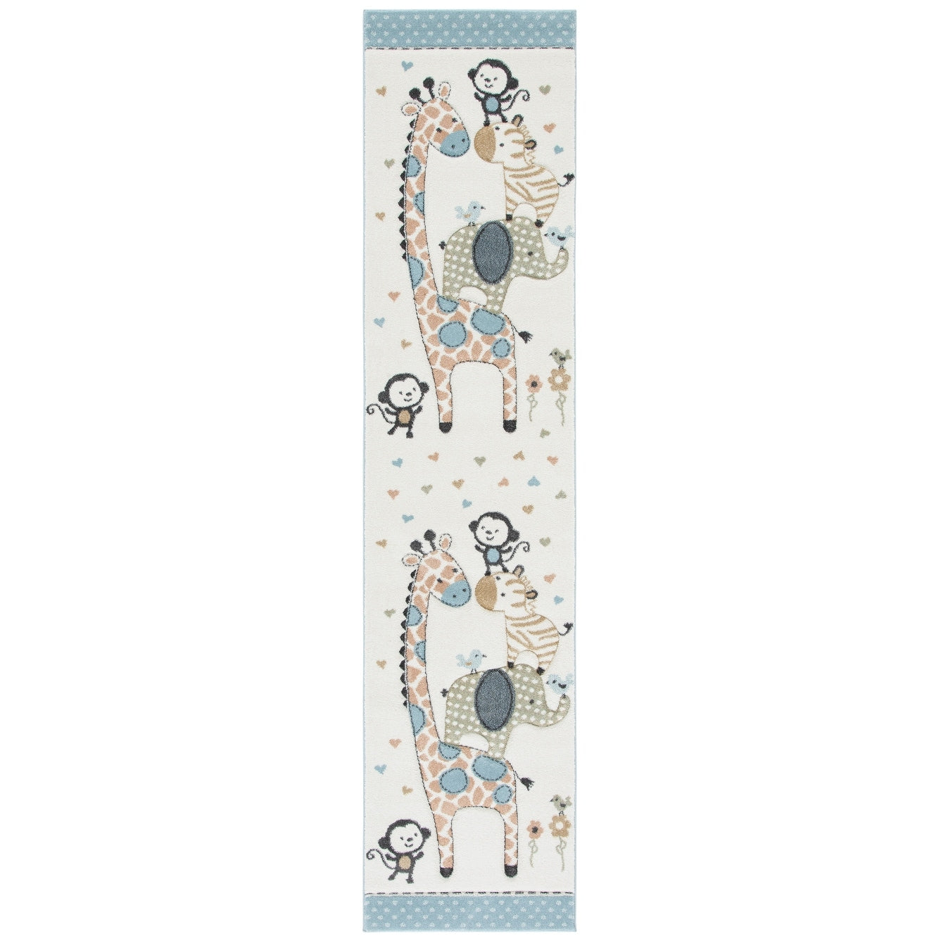 Tapis animalier SAFAVIEH Carousel Kids Miharu