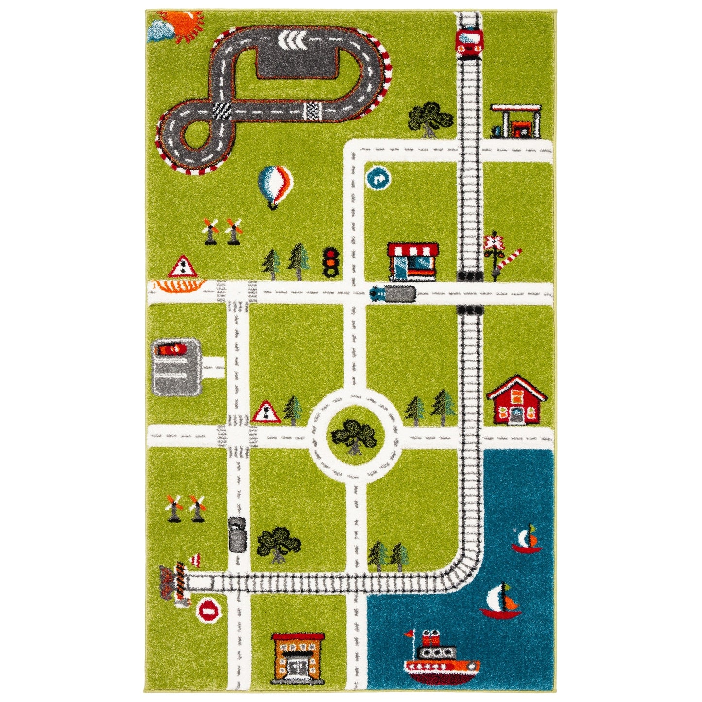 Tapis de route de quartier SAFAVIEH Carousel Kids Riemy