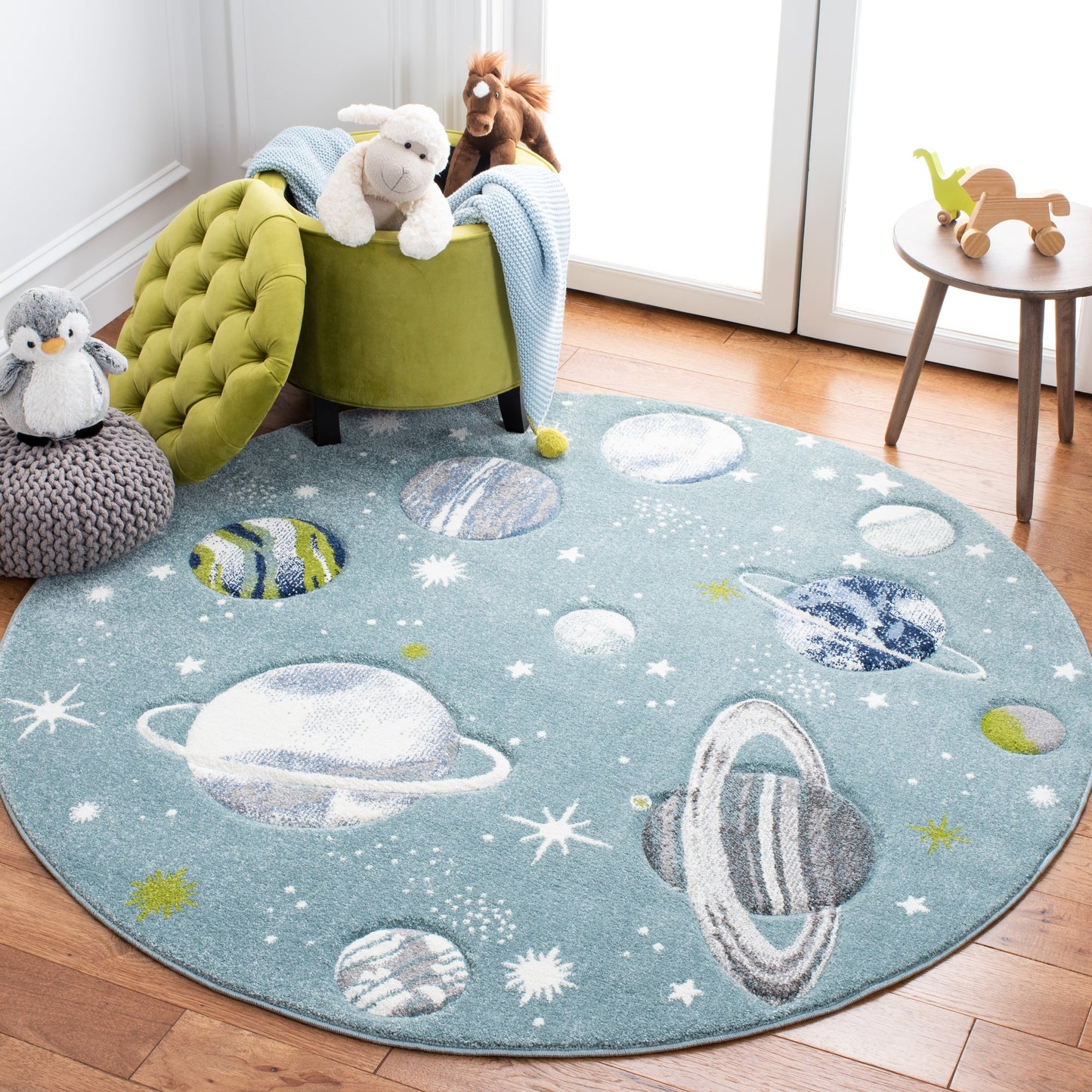 Tapis SAFAVIEH Carousel Kids Shaimaa Système Solaire