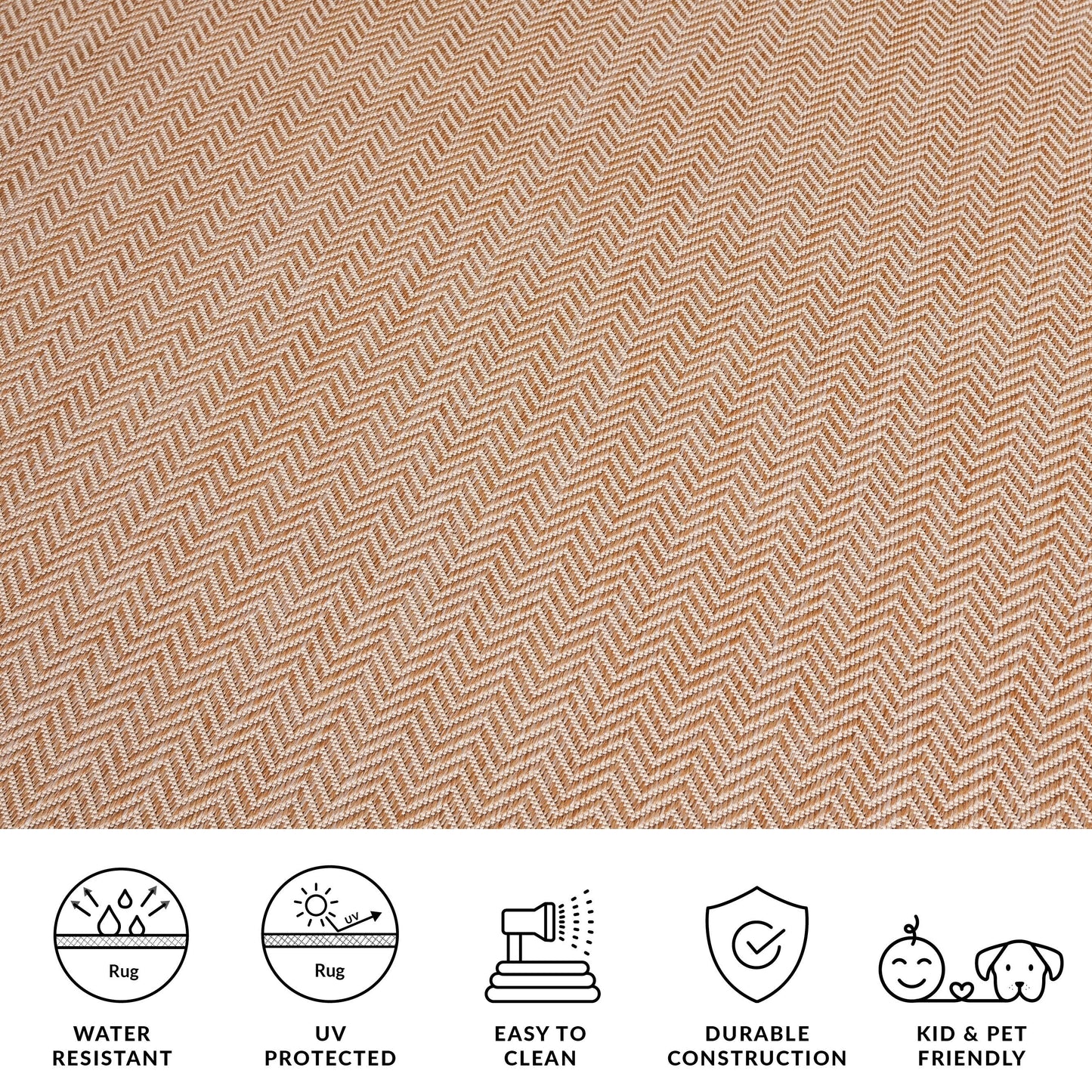 SAFAVIEH Courtyard Ilmur Indoor/ Outdoor Waterproof Patio Backyard Rug