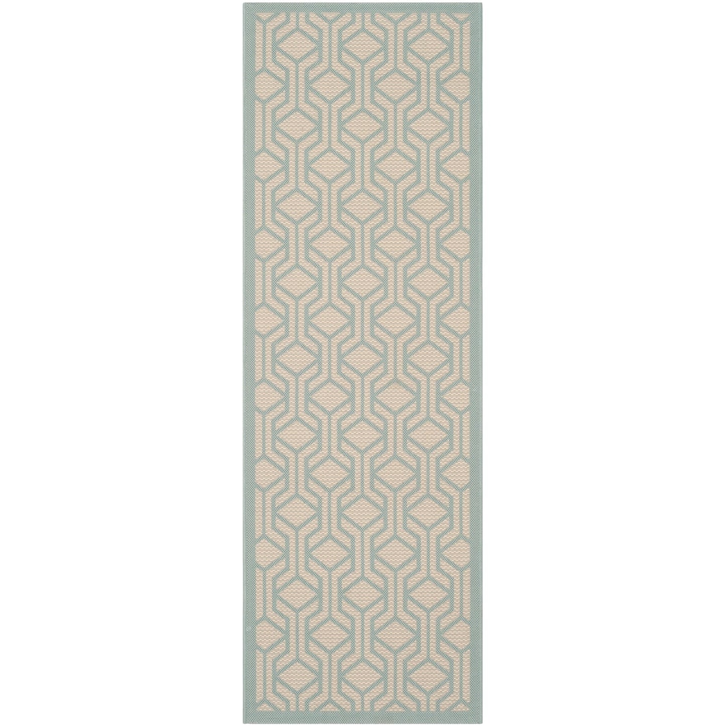 SAFAVIEH Courtyard Jeanine Indoor/ Outdoor Waterproof Patio Backyard Rug