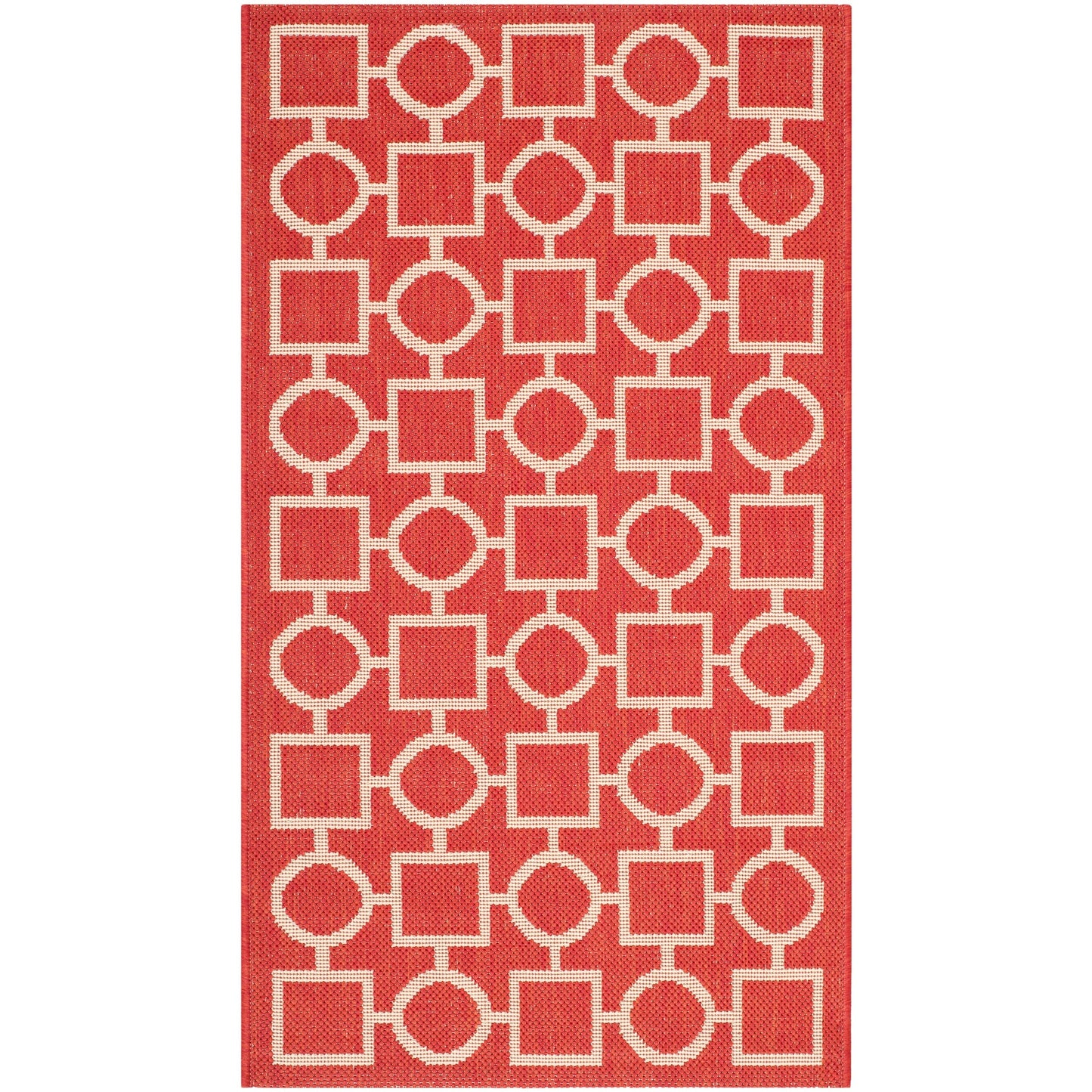 Tapis de jardin imperméable pour intérieur/extérieur SAFAVIEH Courtyard Lilya